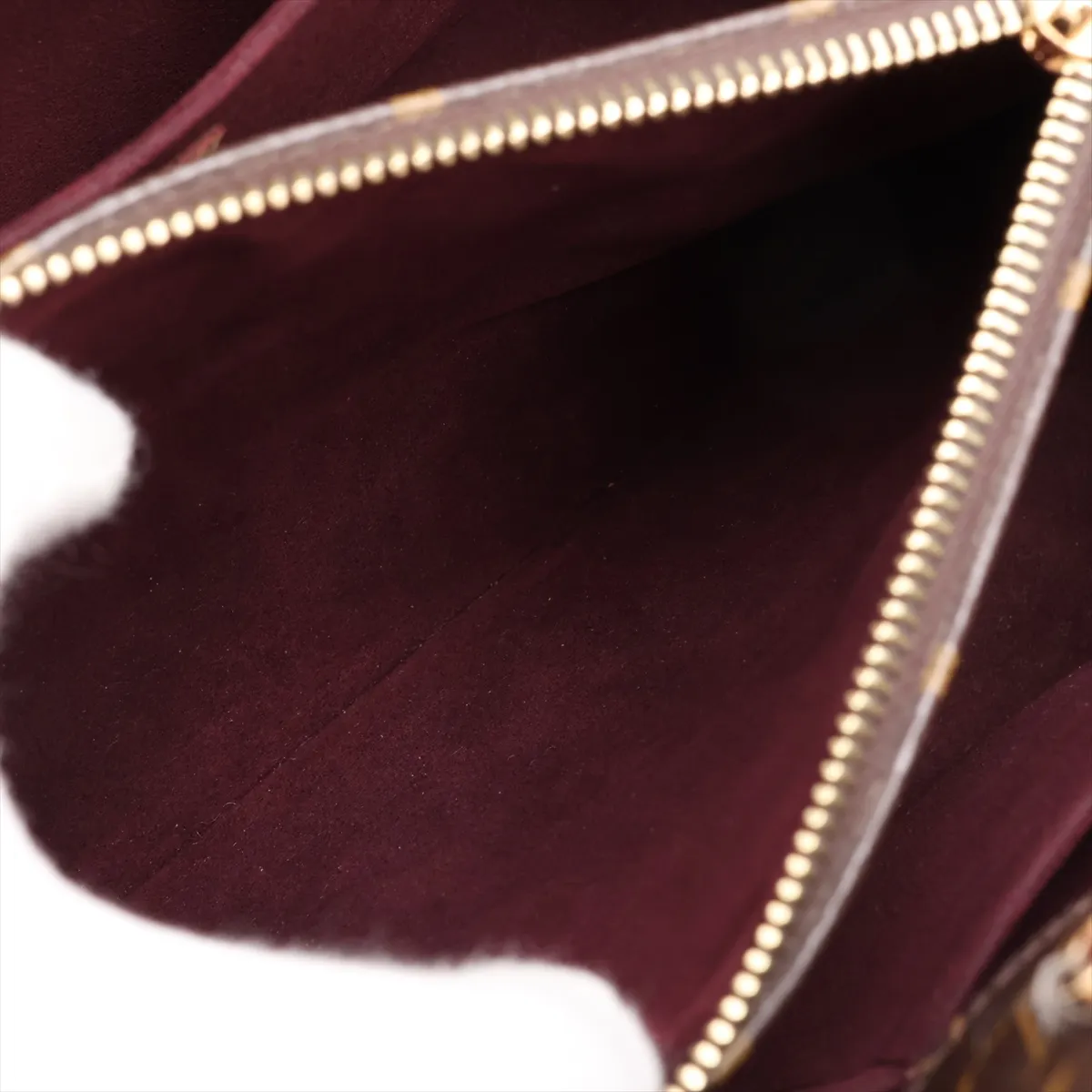 Monogram Montaigne MM M41056 TR1114 Brown, padlock lock secured. — view 11