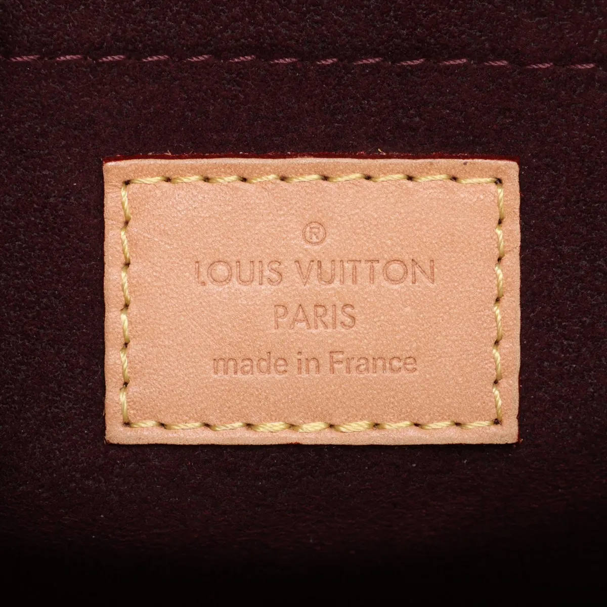 Monogram Montaigne MM M41056 TR1114 Brown, padlock lock secured. — view 12