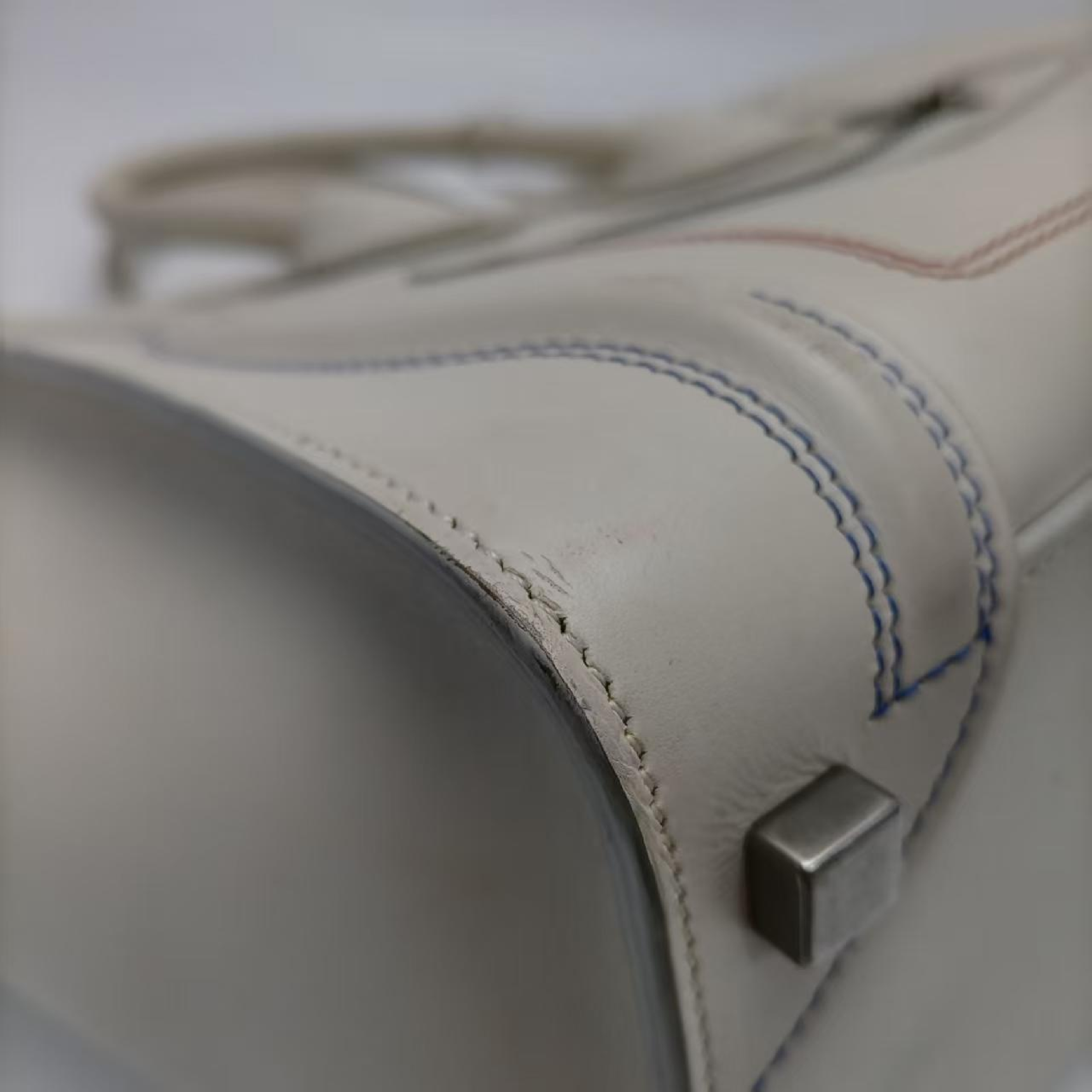 travel cowhide handbag — view 8