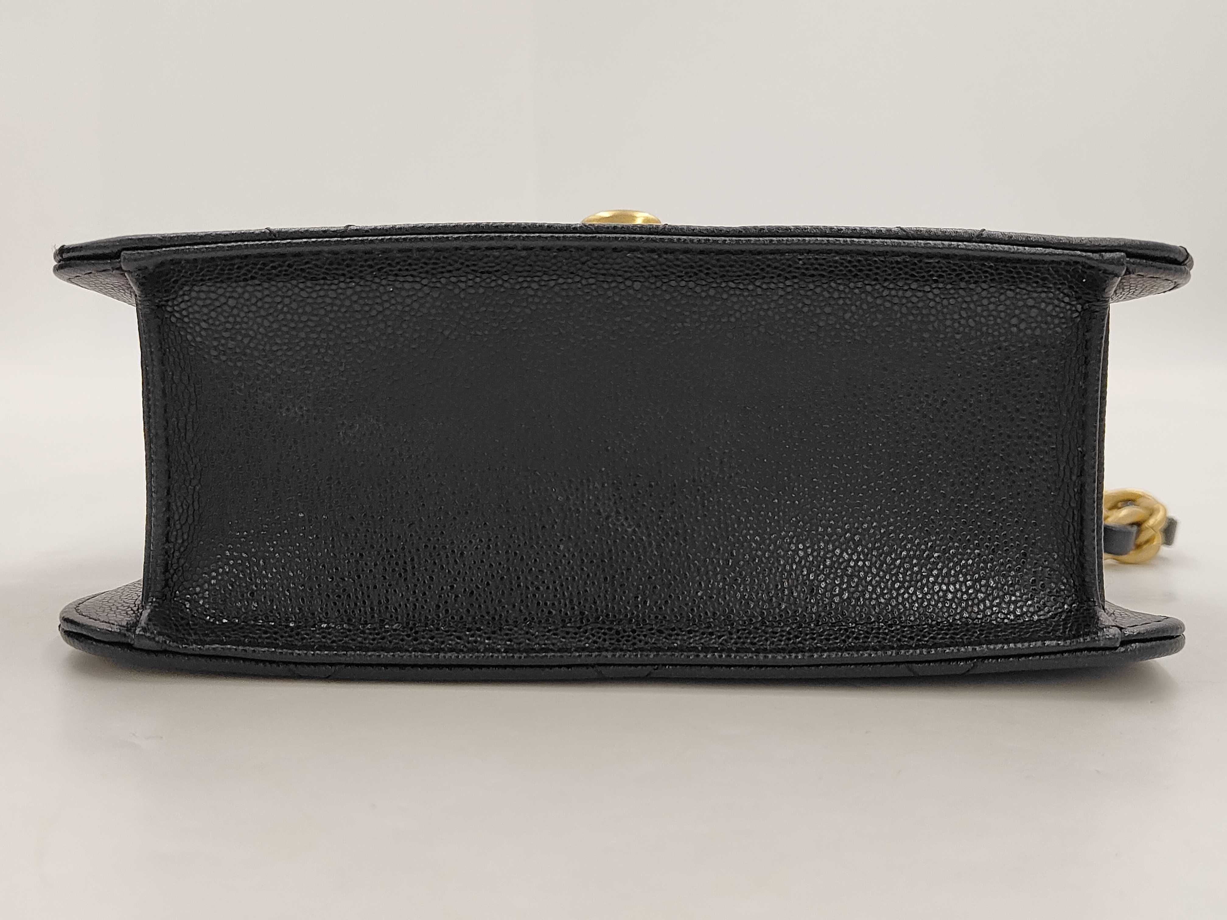 BAG CAVIAR SKIN SHINY CAVIAR QUILTED SMALL FLAP Shoulder Bag — view 7