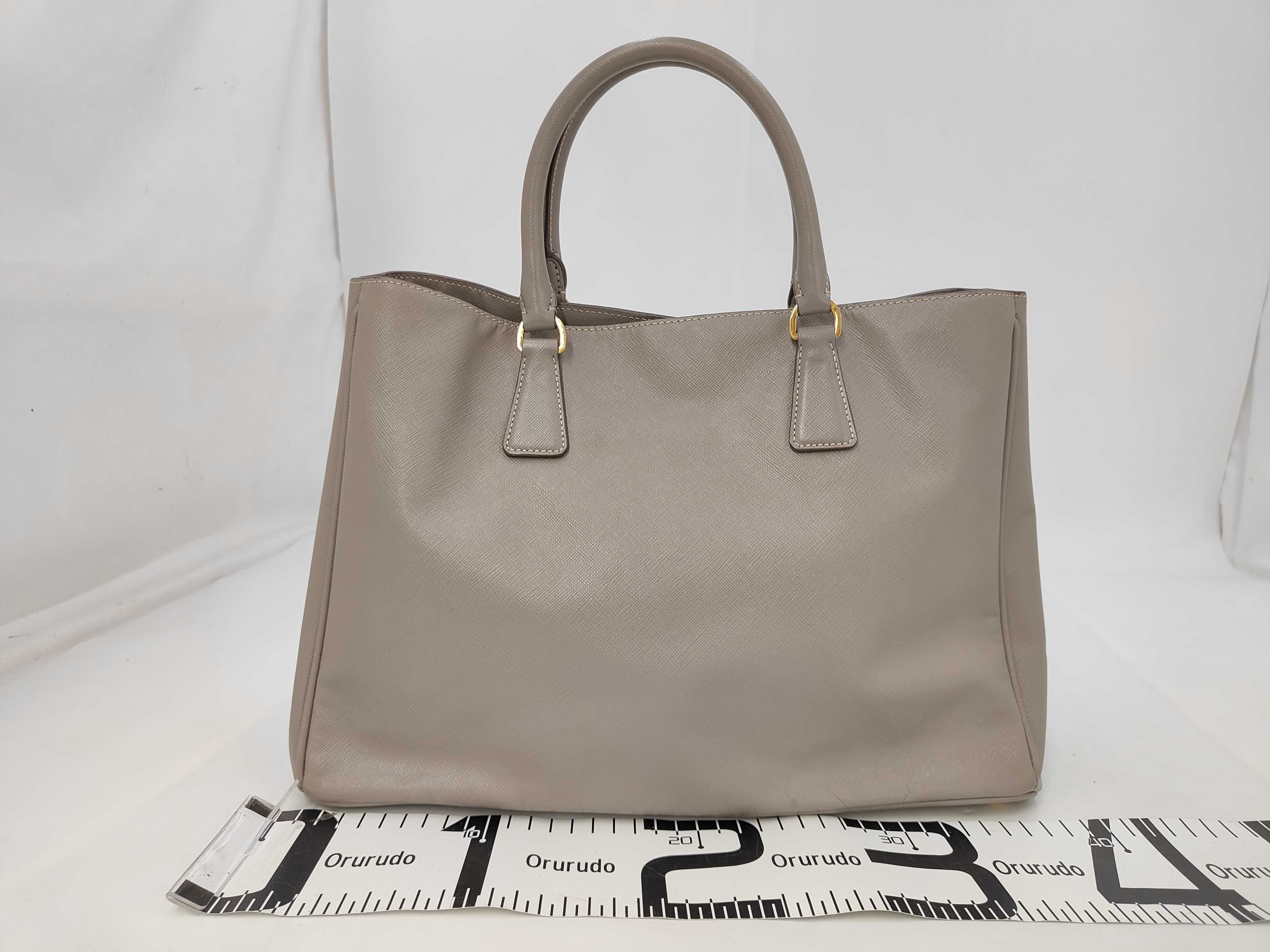Saffiano Lux Open Tote Bag — view 2