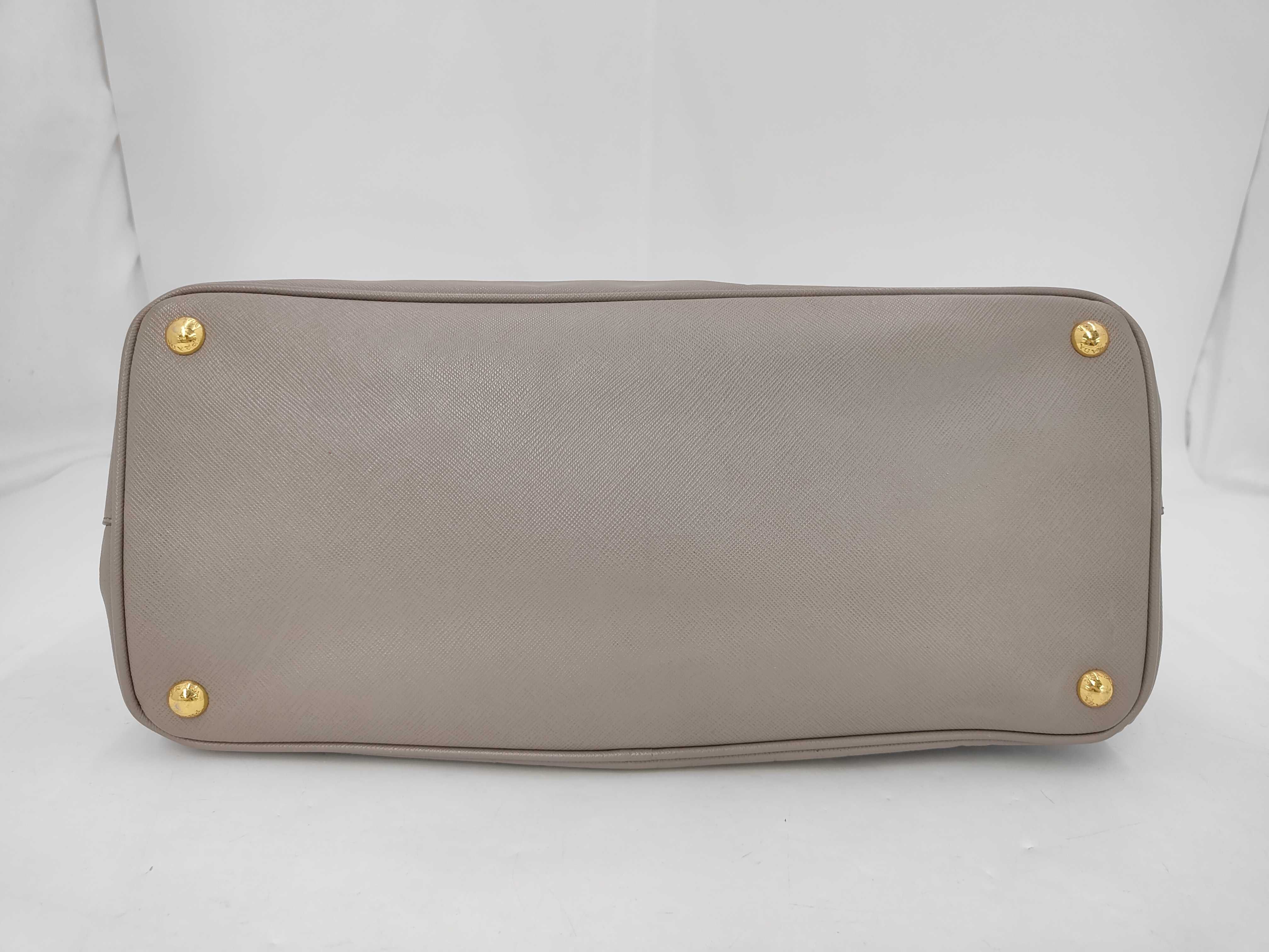 Saffiano Lux Open Tote Bag — view 3