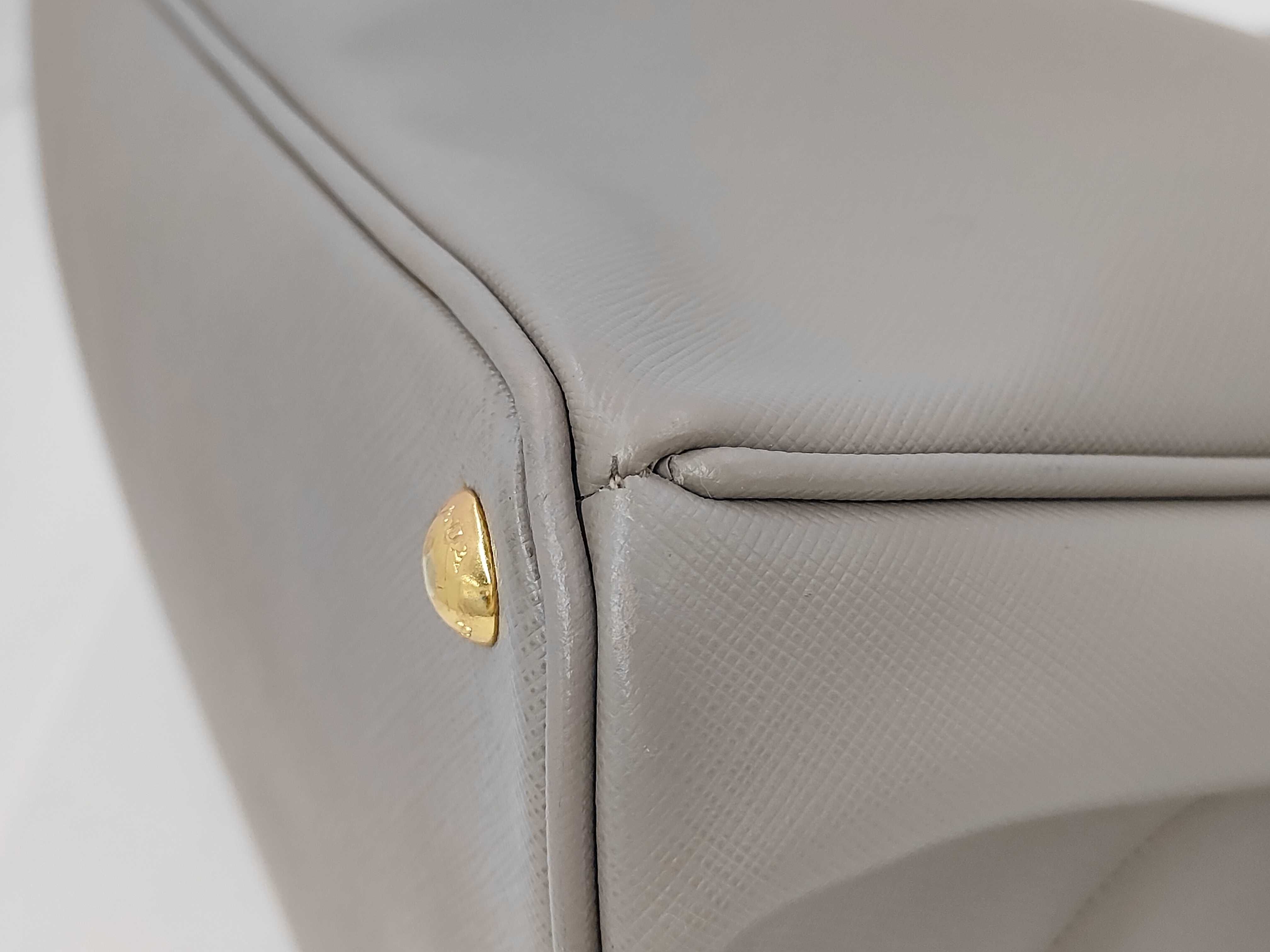 Saffiano Lux Open Tote Bag — view 4