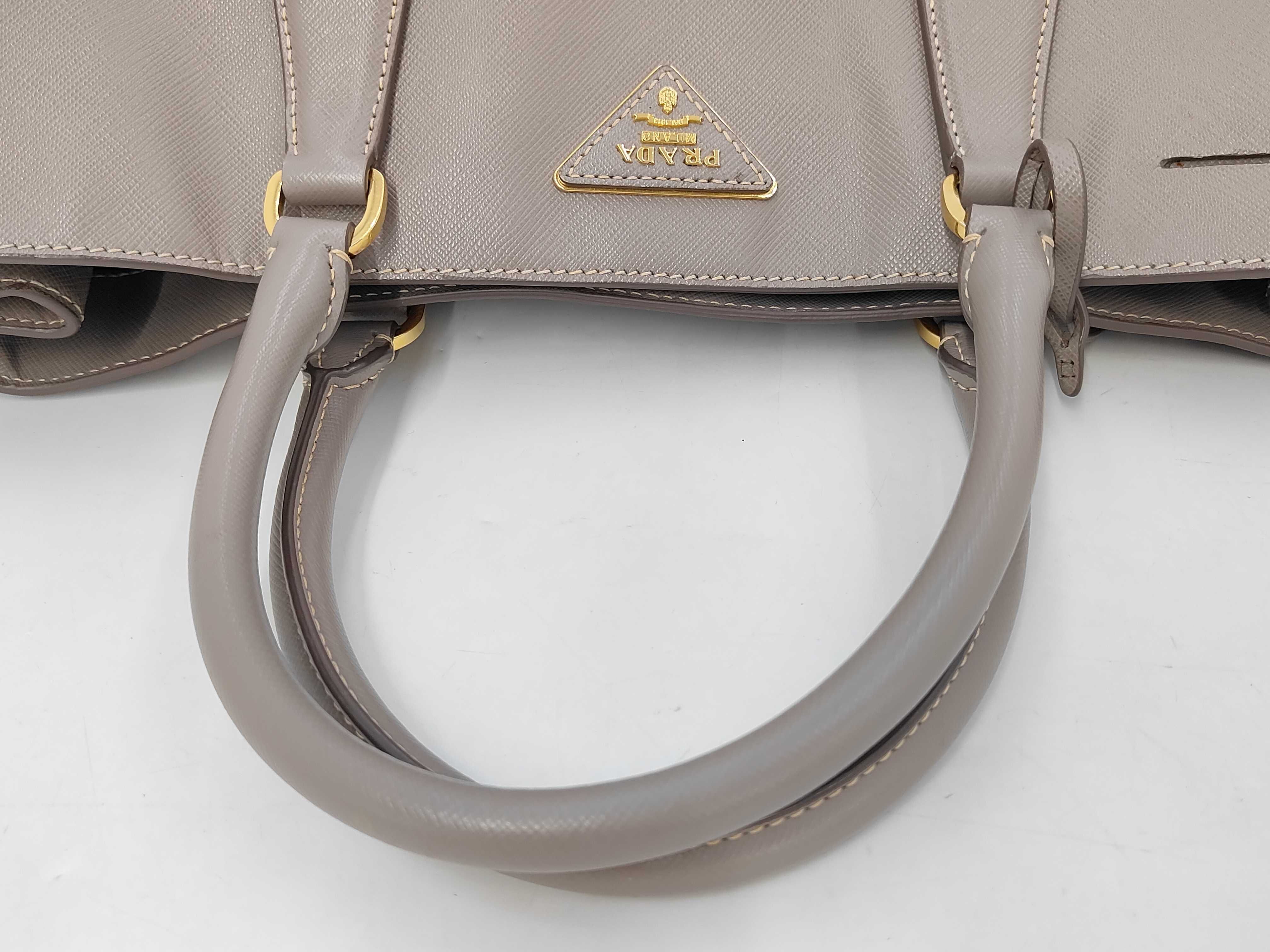 Saffiano Lux Open Tote Bag — view 5