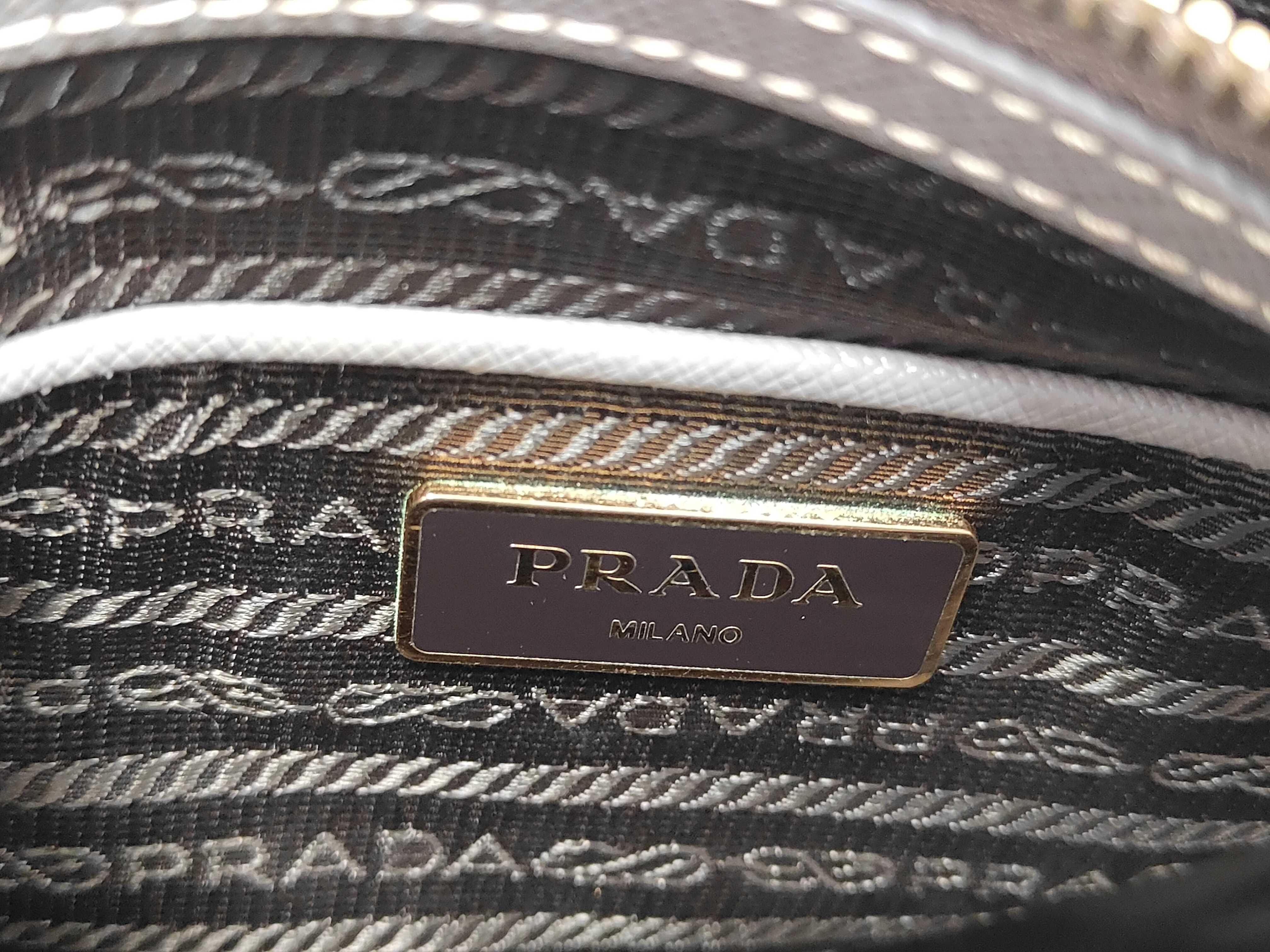 Saffiano Lux Open Tote Bag — view 8