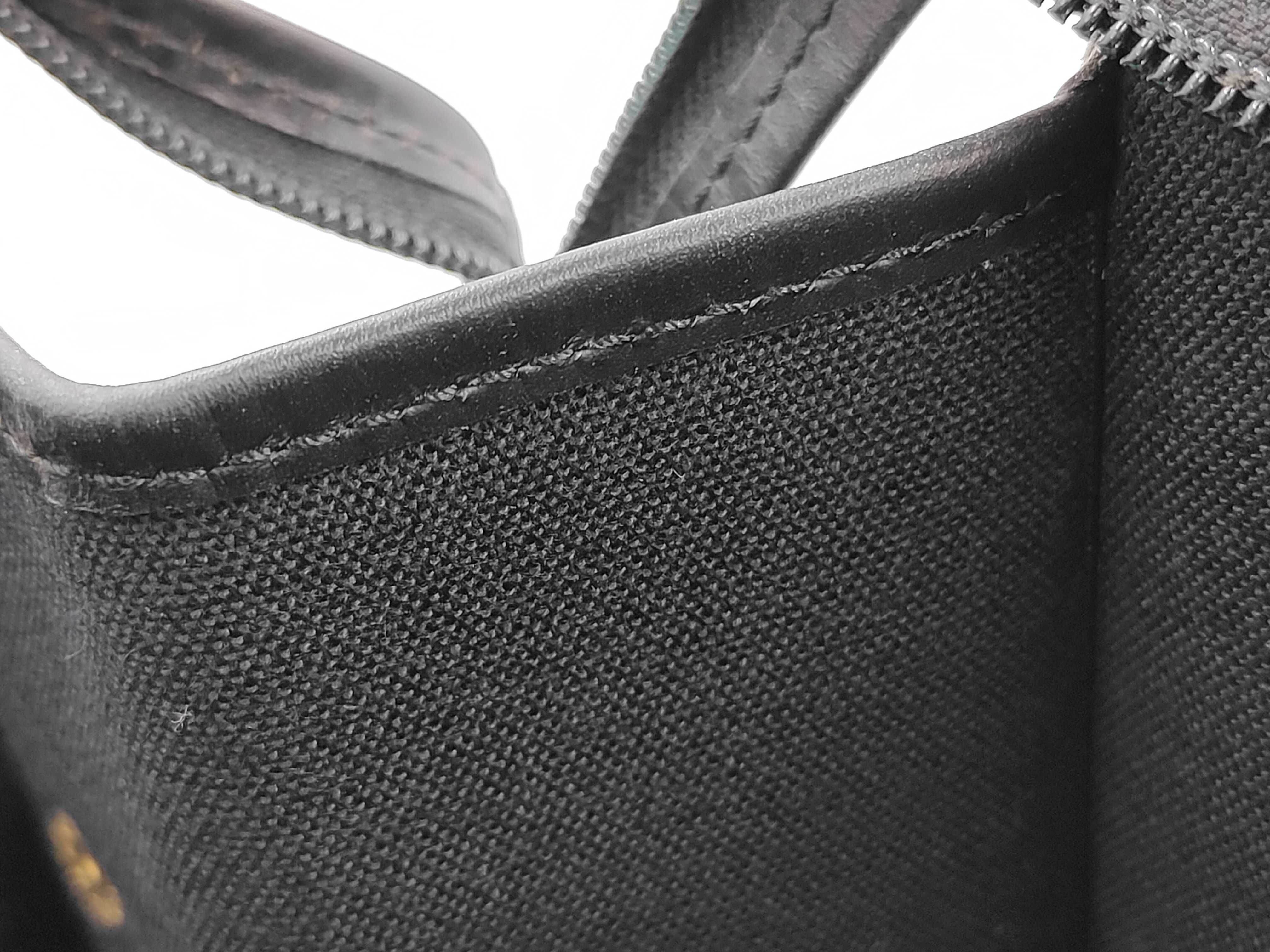 Honeycomb Pattern Business Bag, Black Handbag — view 10