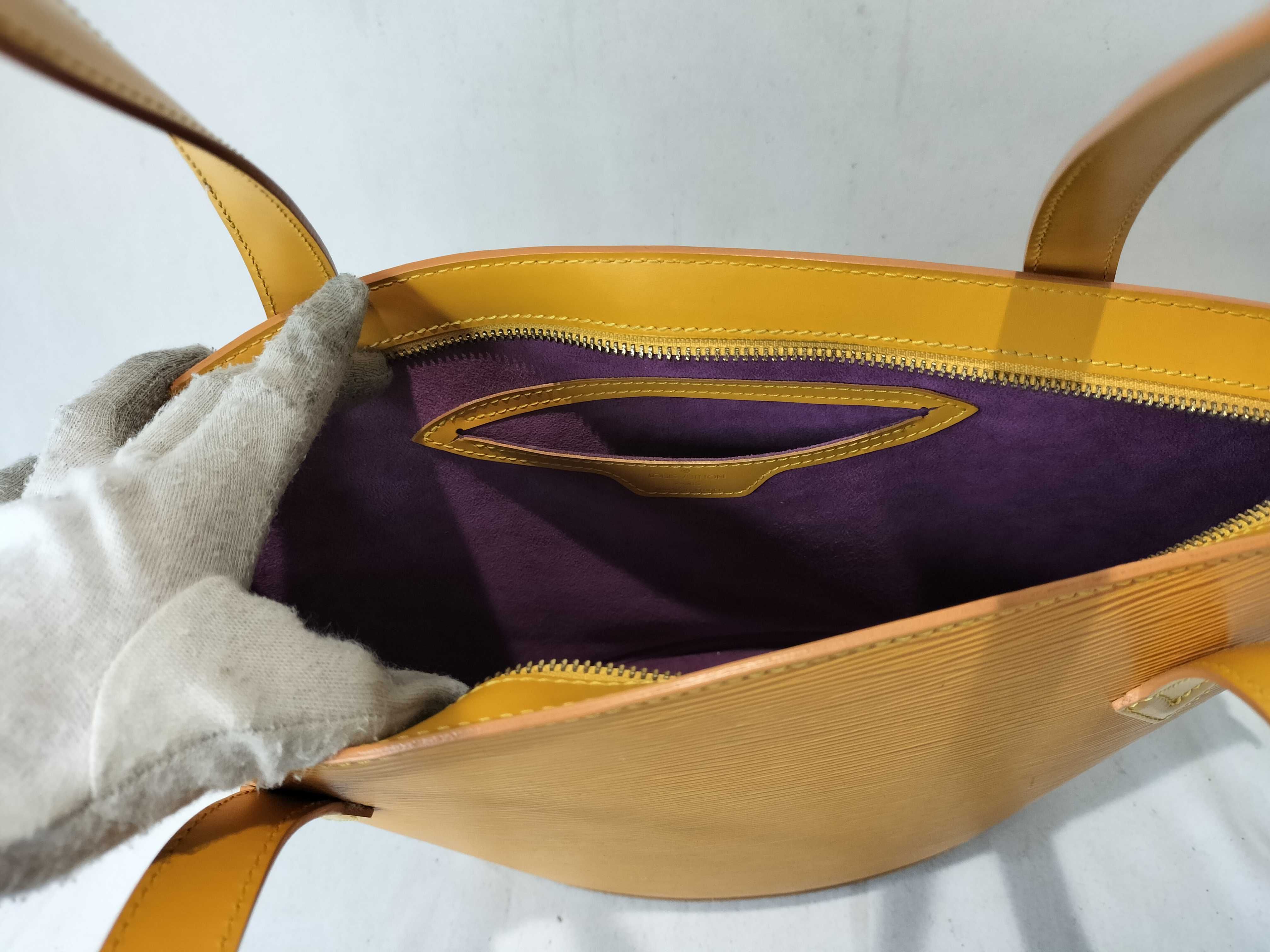 Epi M52269 Saint Jacques Shopping Yellow Shoulder Bag — view 10