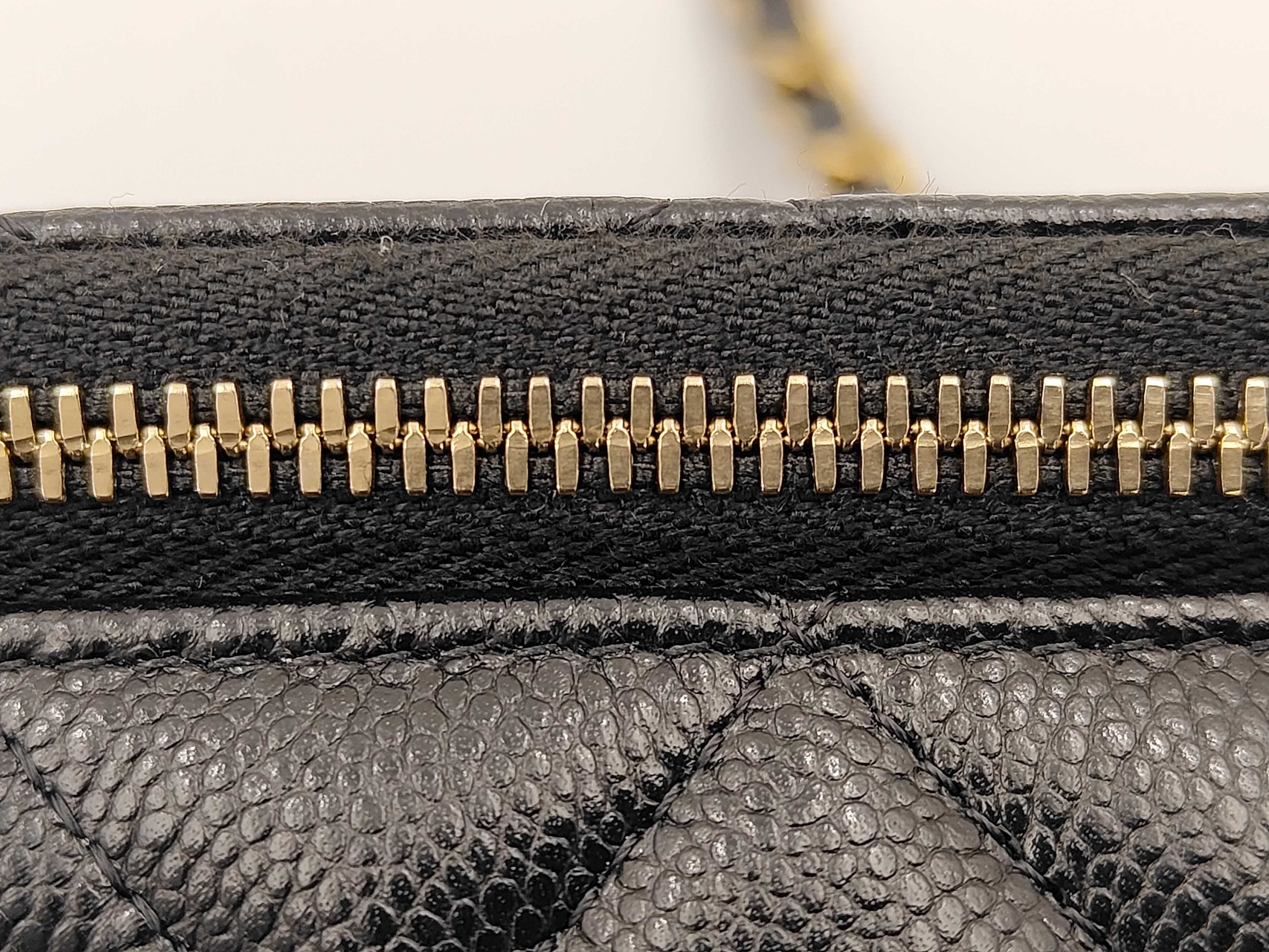 Vanity Bag, Caviar Leather, Black, Gold Hardware, PC5X6113, Shoulder Bag — view 7