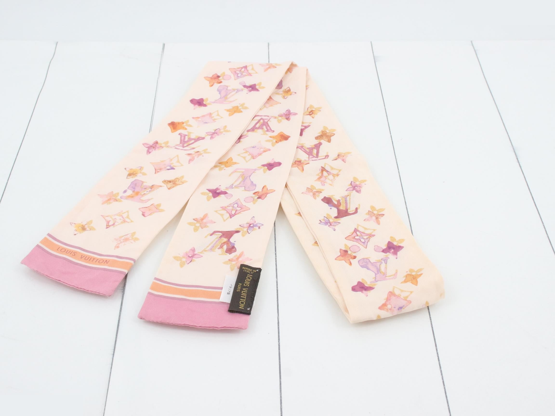 LV Silk Twilly Scarf — view 2