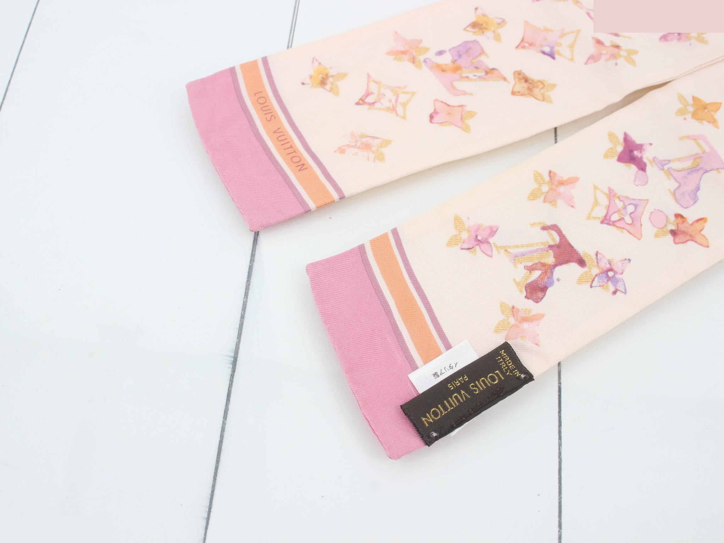 LV Silk Twilly Scarf — view 3