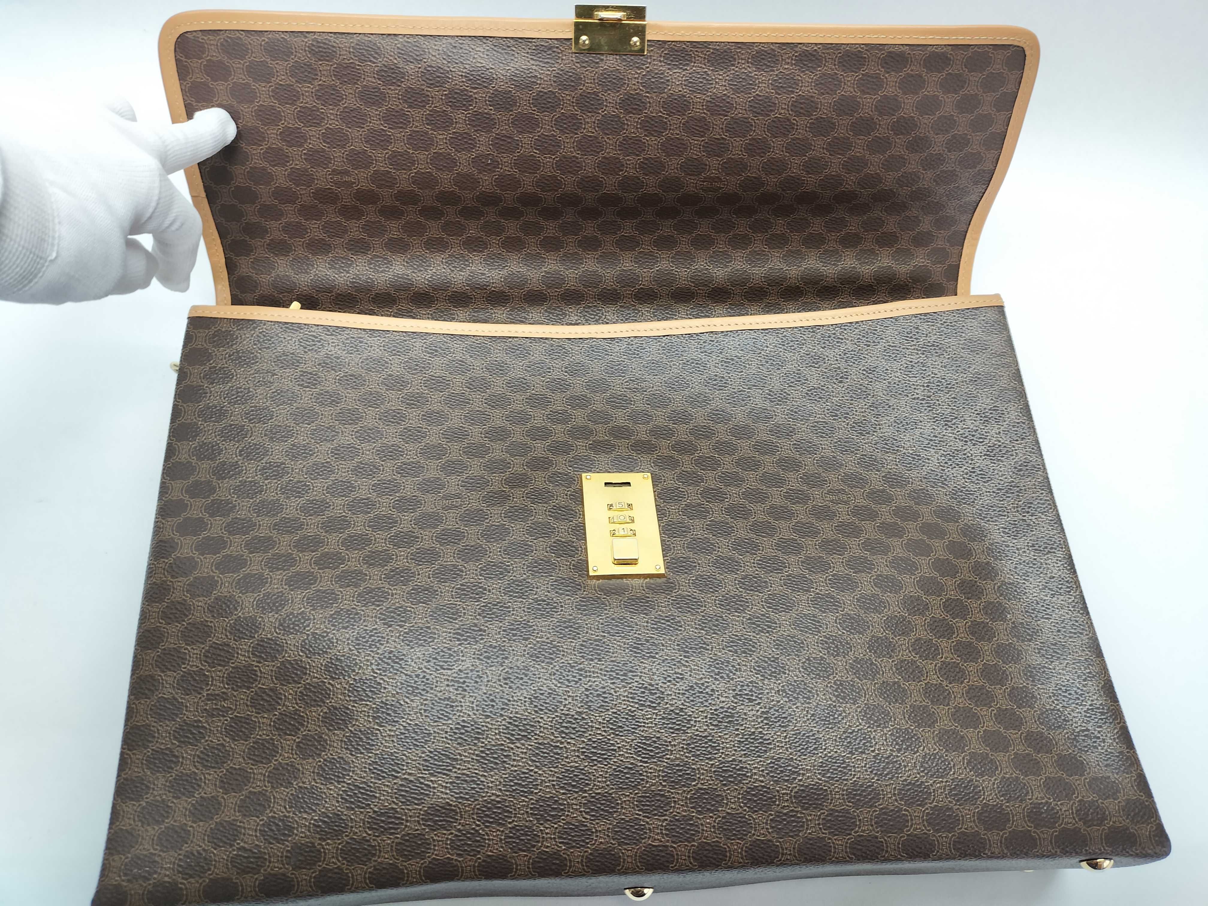 Macadam Pattern 2-Way Business Bag — view 8