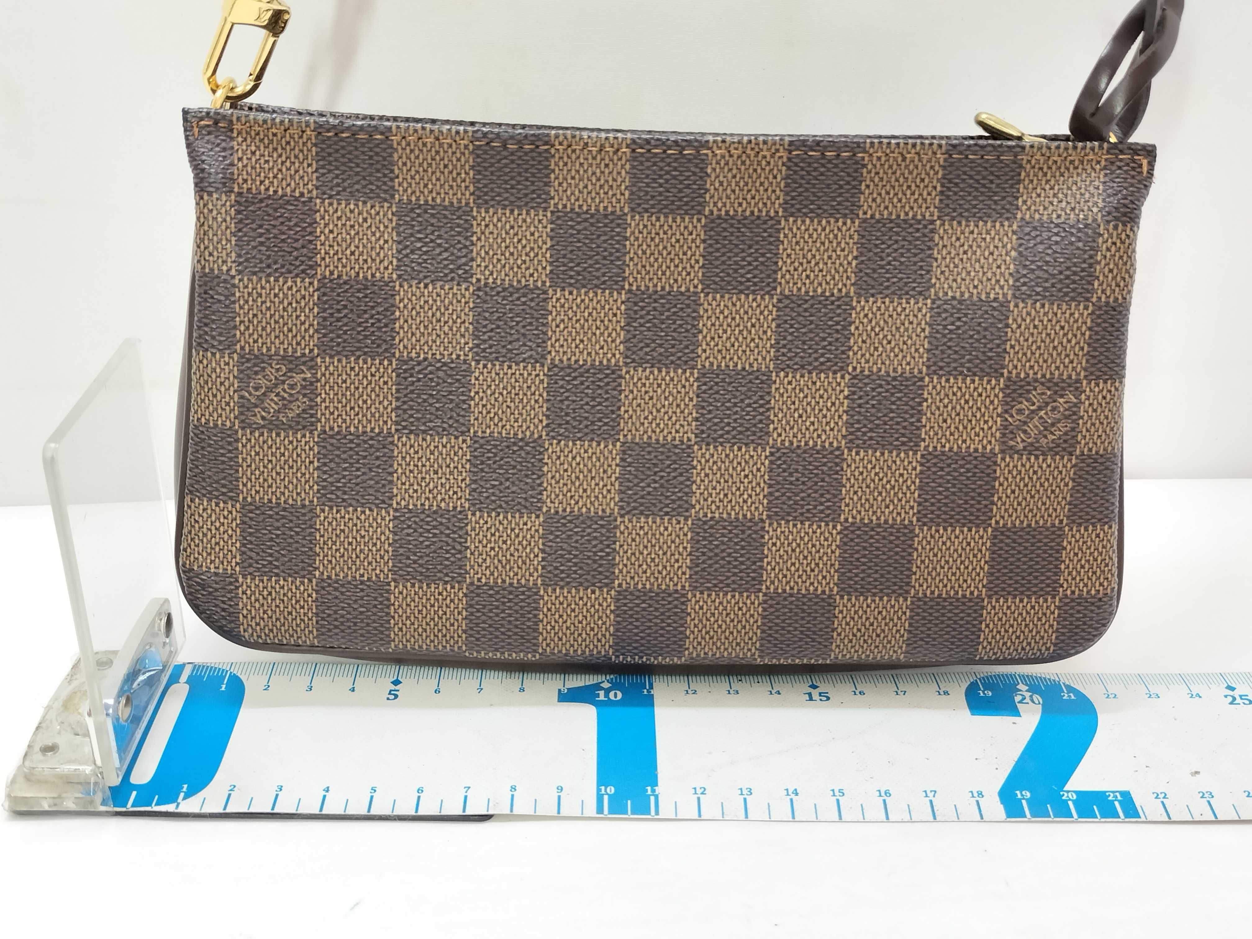 Damier Navona Pouch N51983 (Serial number unknown) Brown — view 2