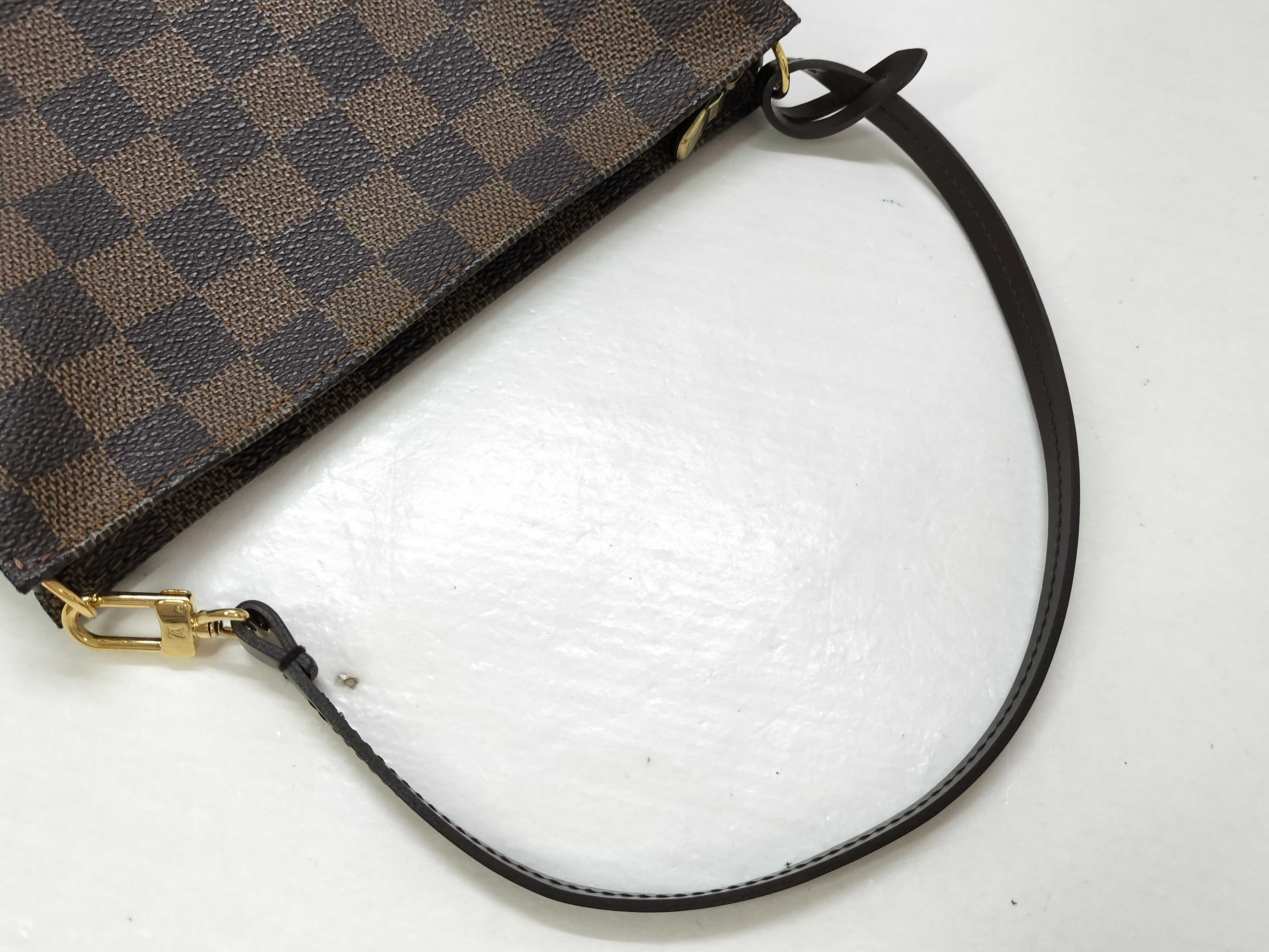 Damier Navona Pouch N51983 (Serial number unknown) Brown — view 3