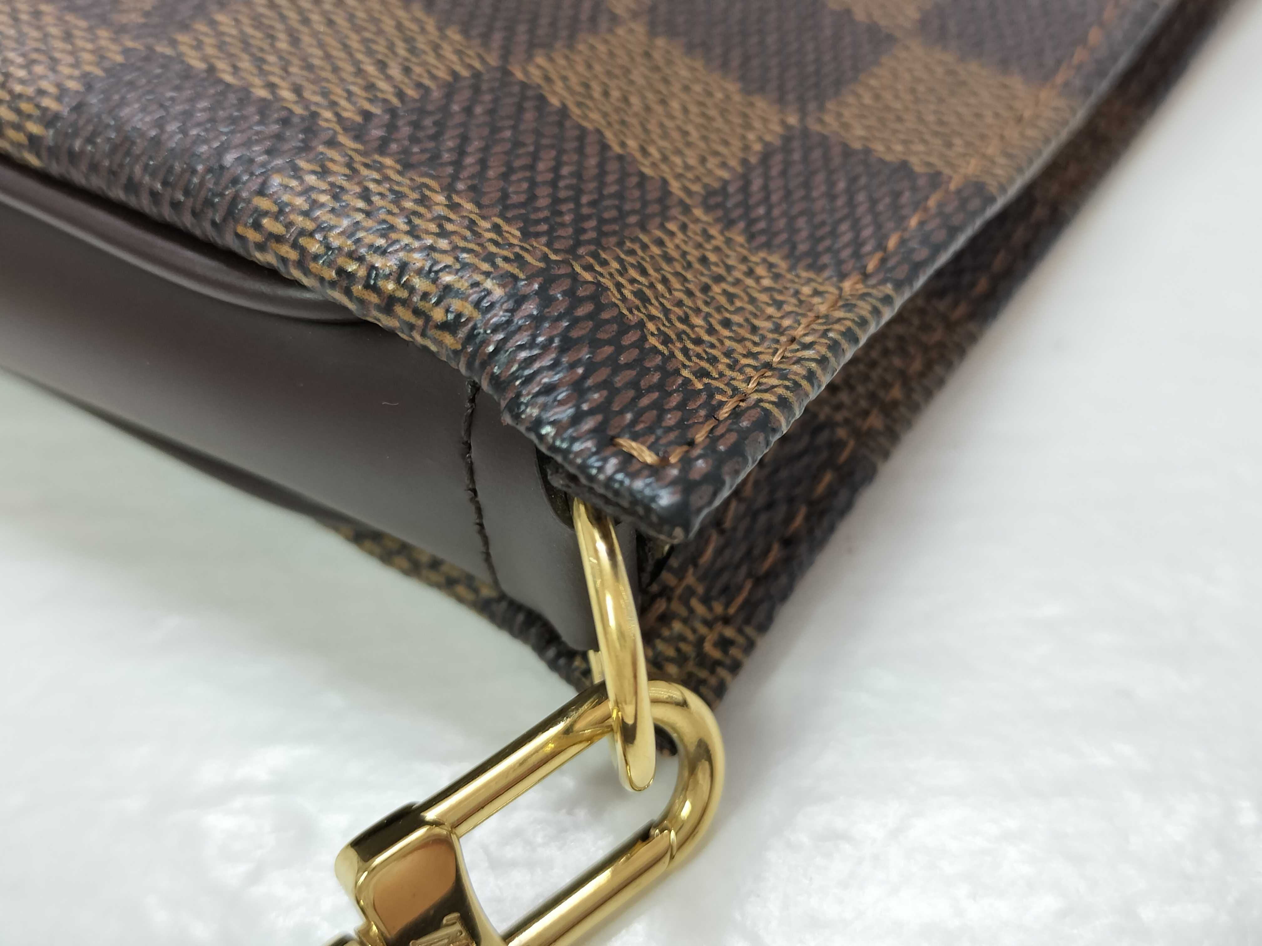 Damier Navona Pouch N51983 (Serial number unknown) Brown — view 5