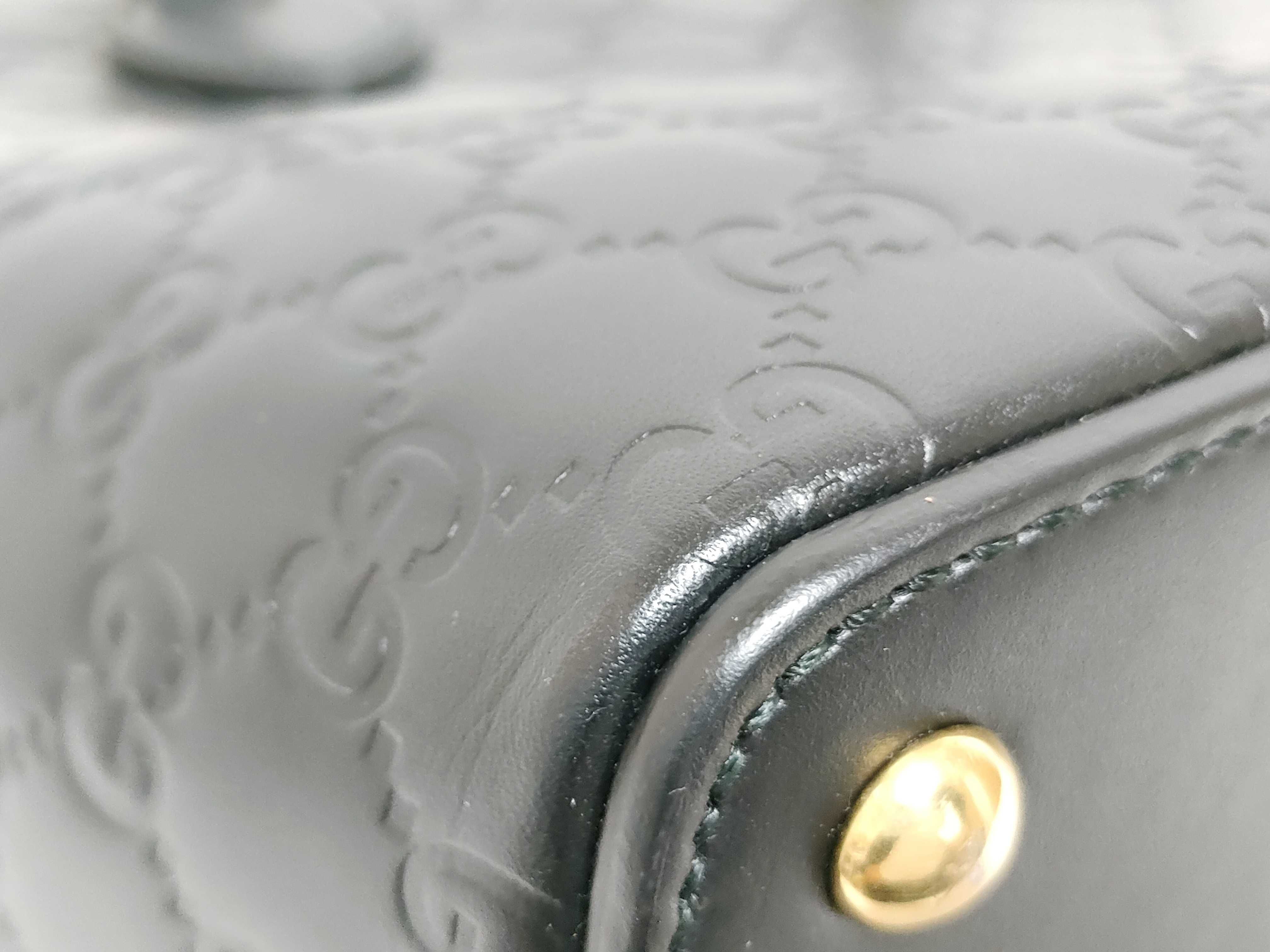 Guccissima Bag Gucci [Excellent Condition] Guccissima 432124 2WAY Handbag Black Handbag — view 8