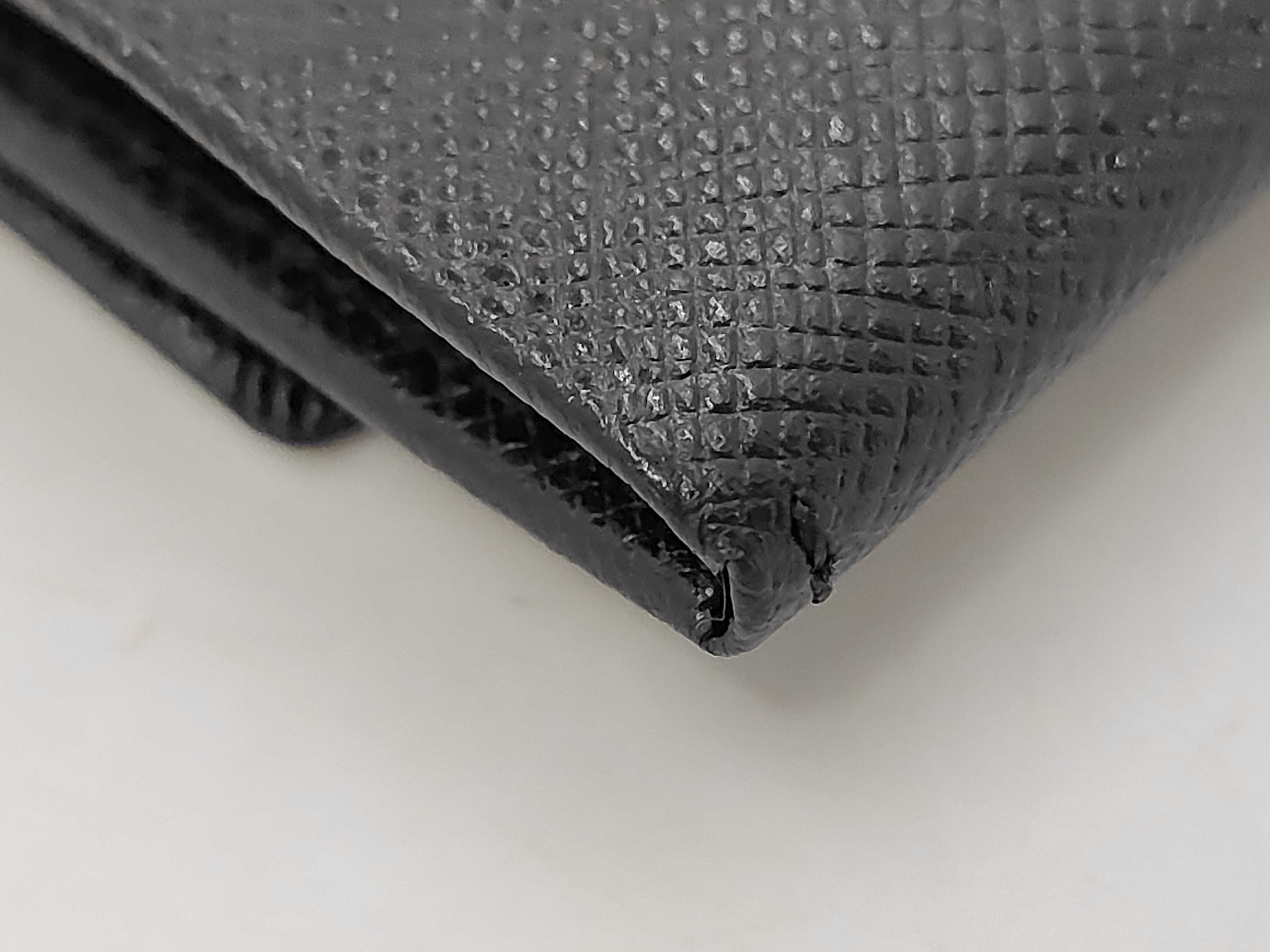 Coin Case, Leather, Black — view 3