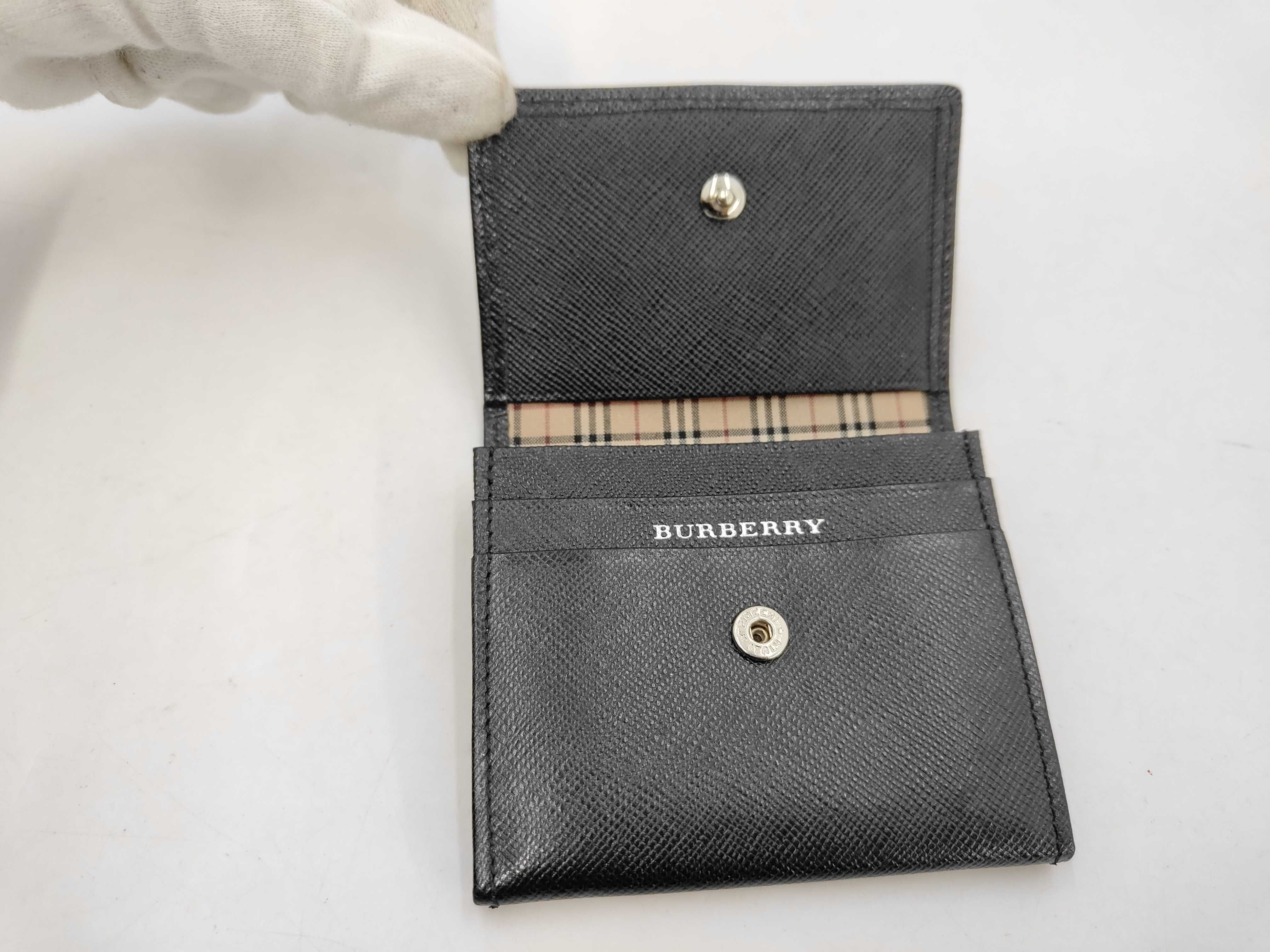 Coin Case, Leather, Black — view 4