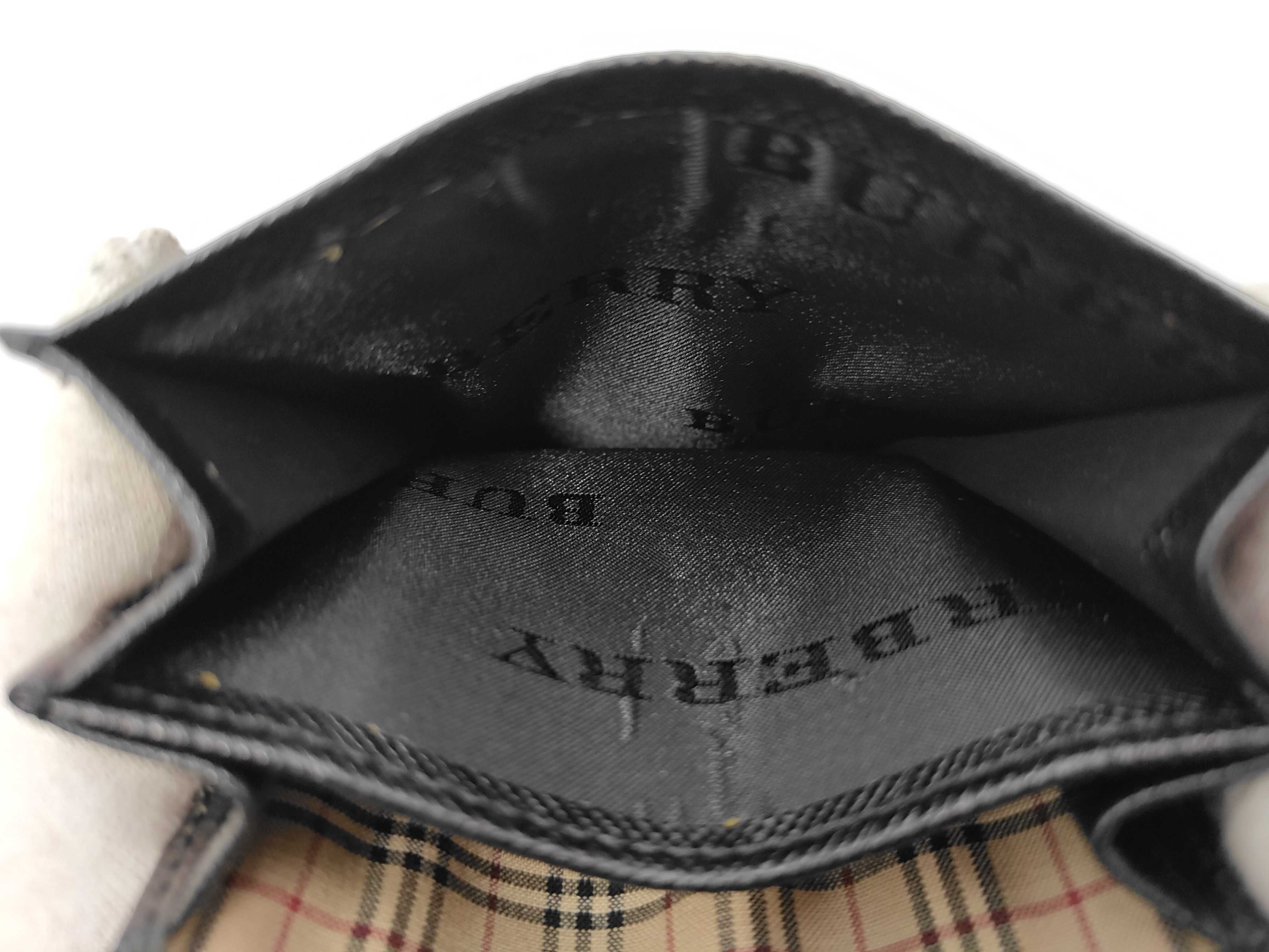 Coin Case, Leather, Black — view 6