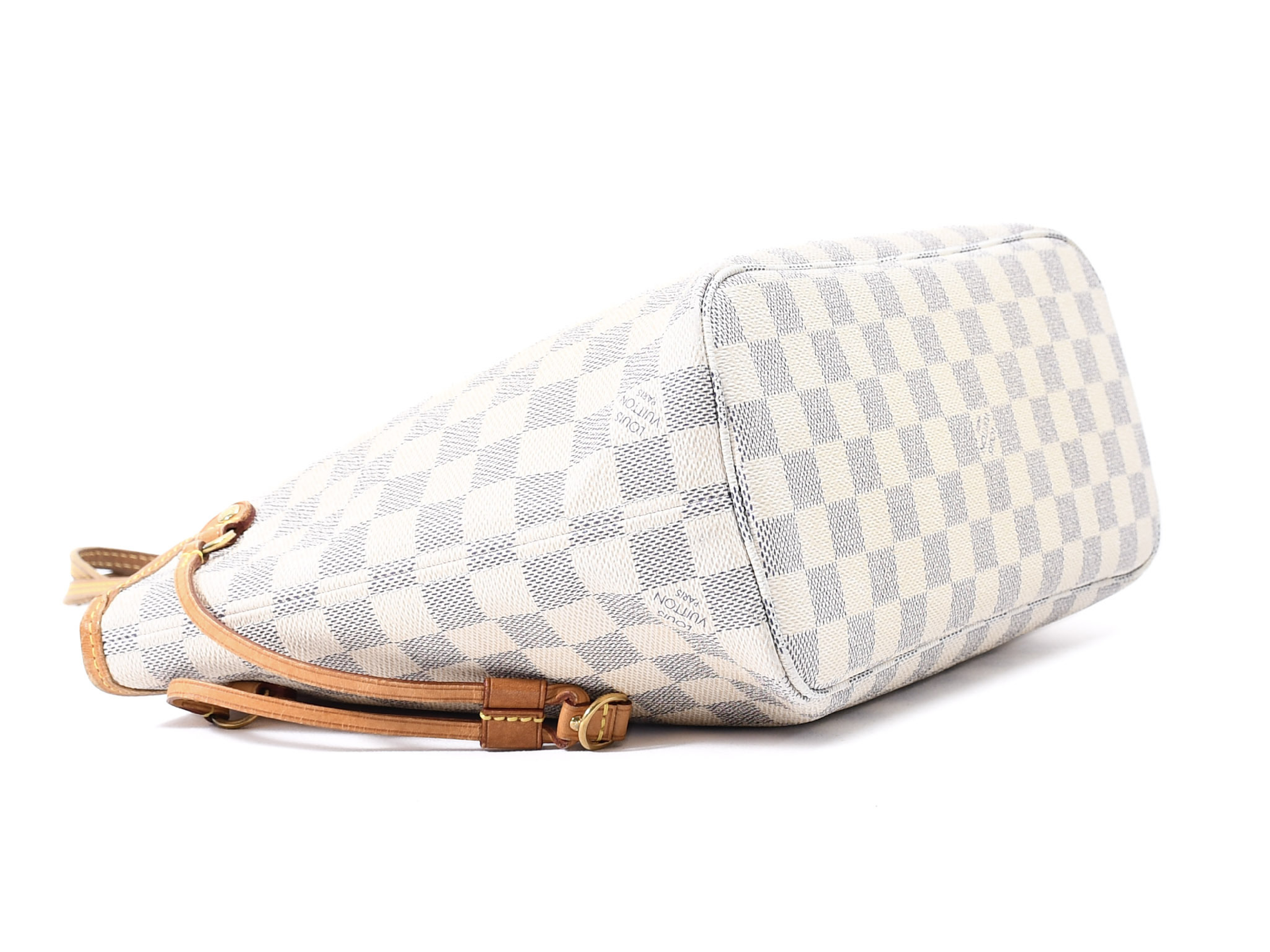 Damier Azur Neverfull PM N40605 AR2125 Tote Bag — view 7