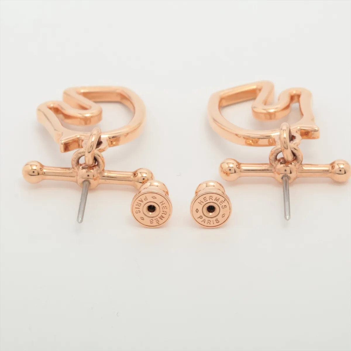 Tonnerre earrings (for both ears), GP rose gold, with — view 4