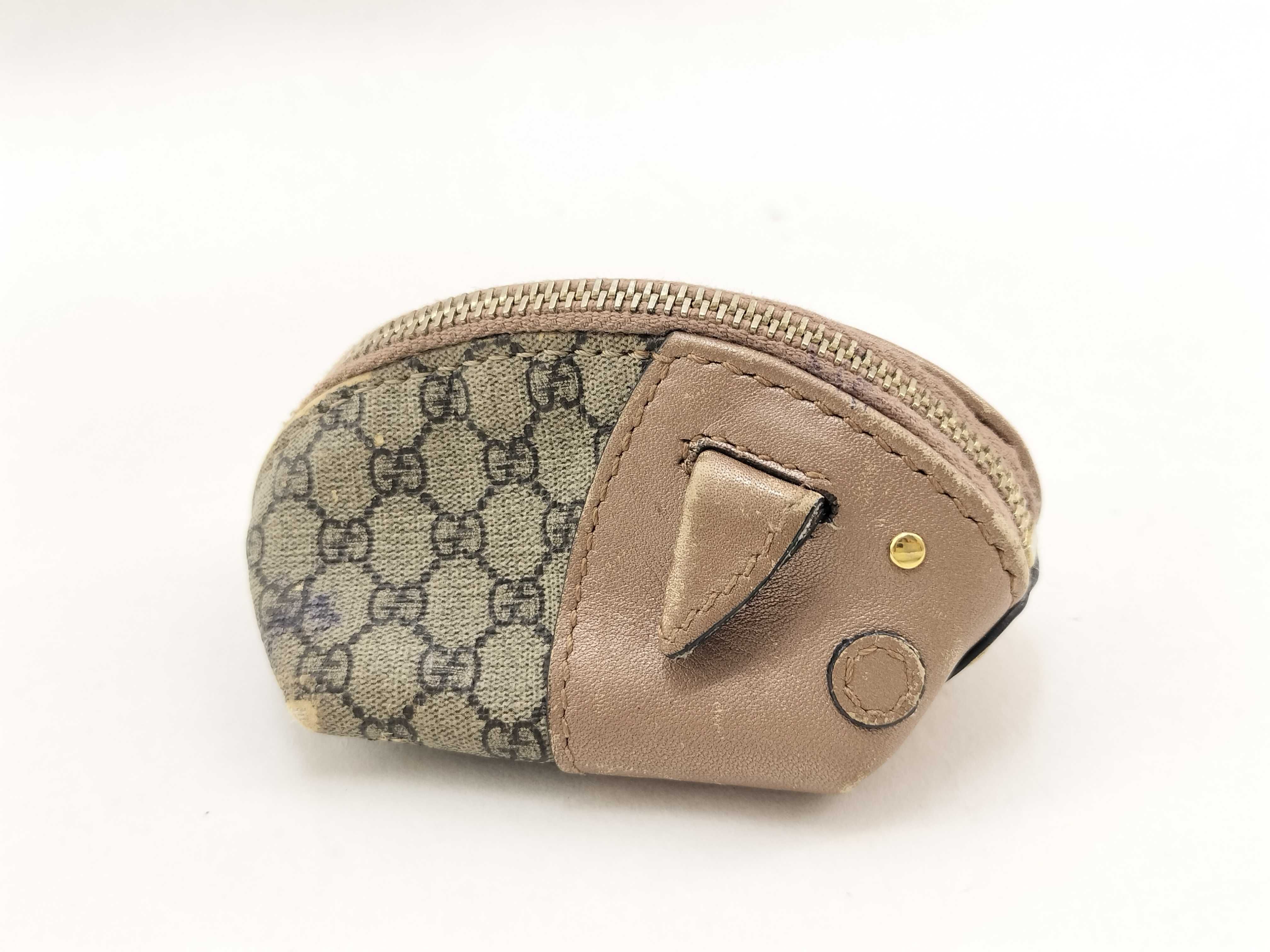 Micro GG Coin Case 256864 Pig Leather (Pen marks present) — view 4