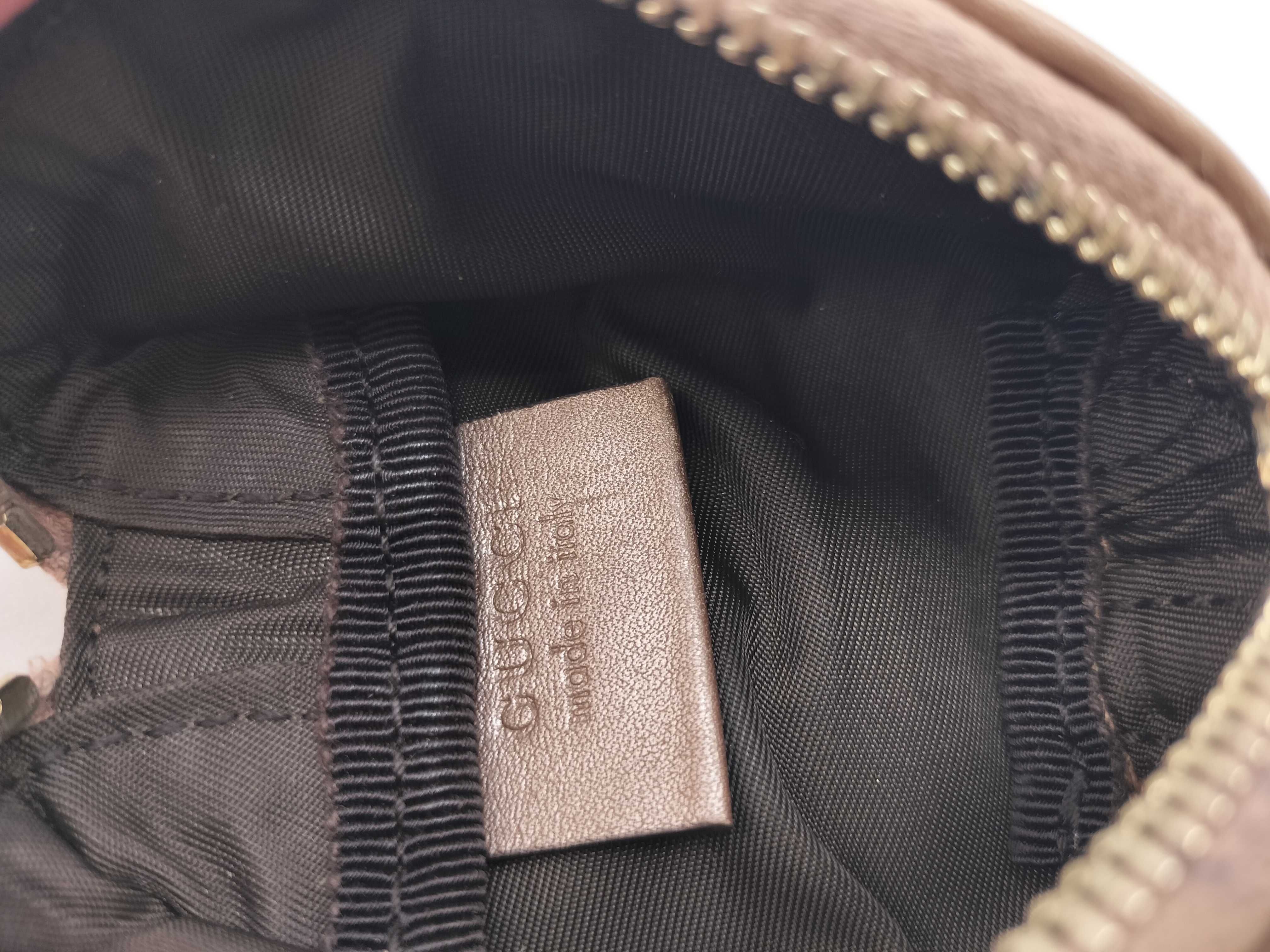 Micro GG Coin Case 256864 Pig Leather (Pen marks present) — view 10