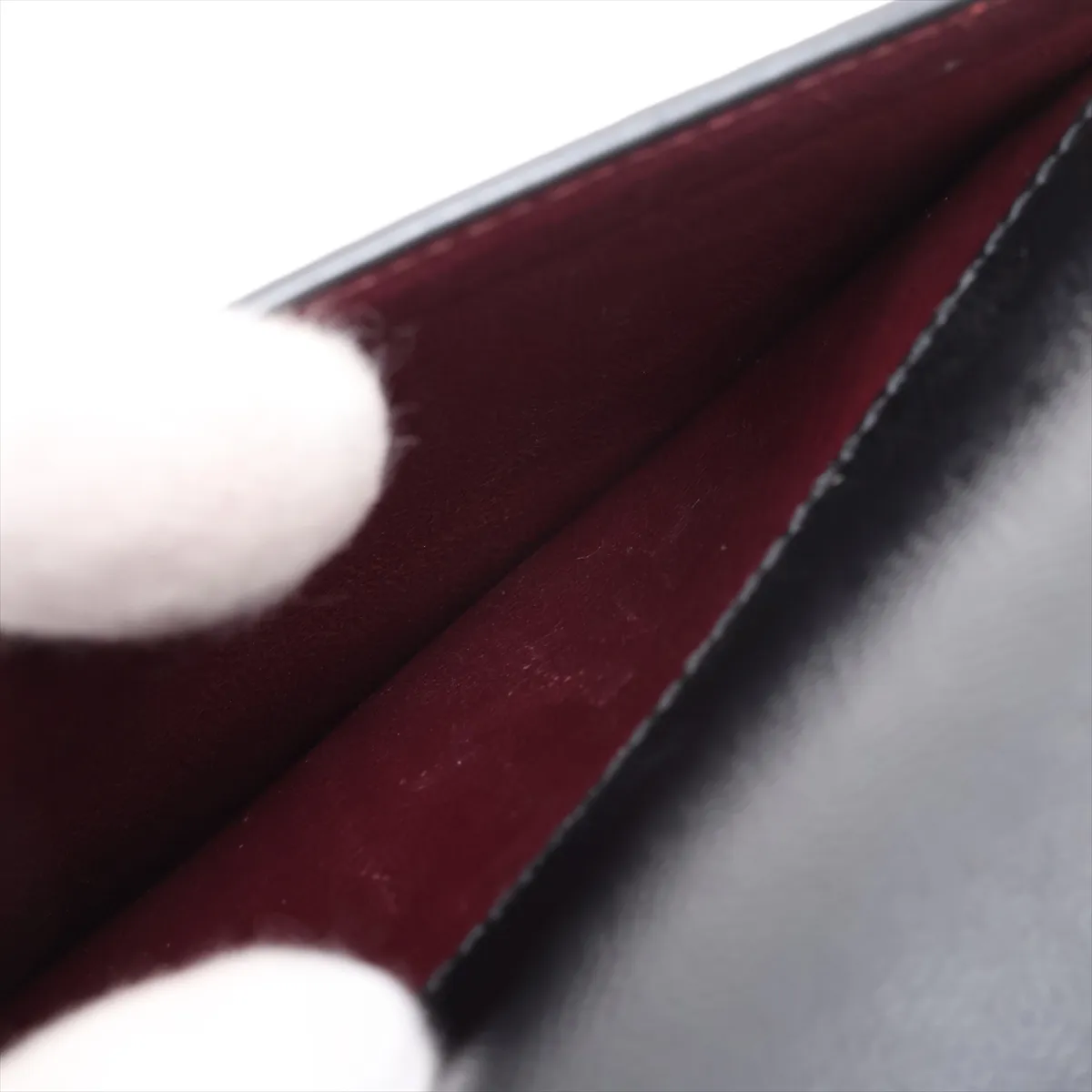 Cassandra Mini Leather 2-Way Handbag, Black, 602716 — view 8