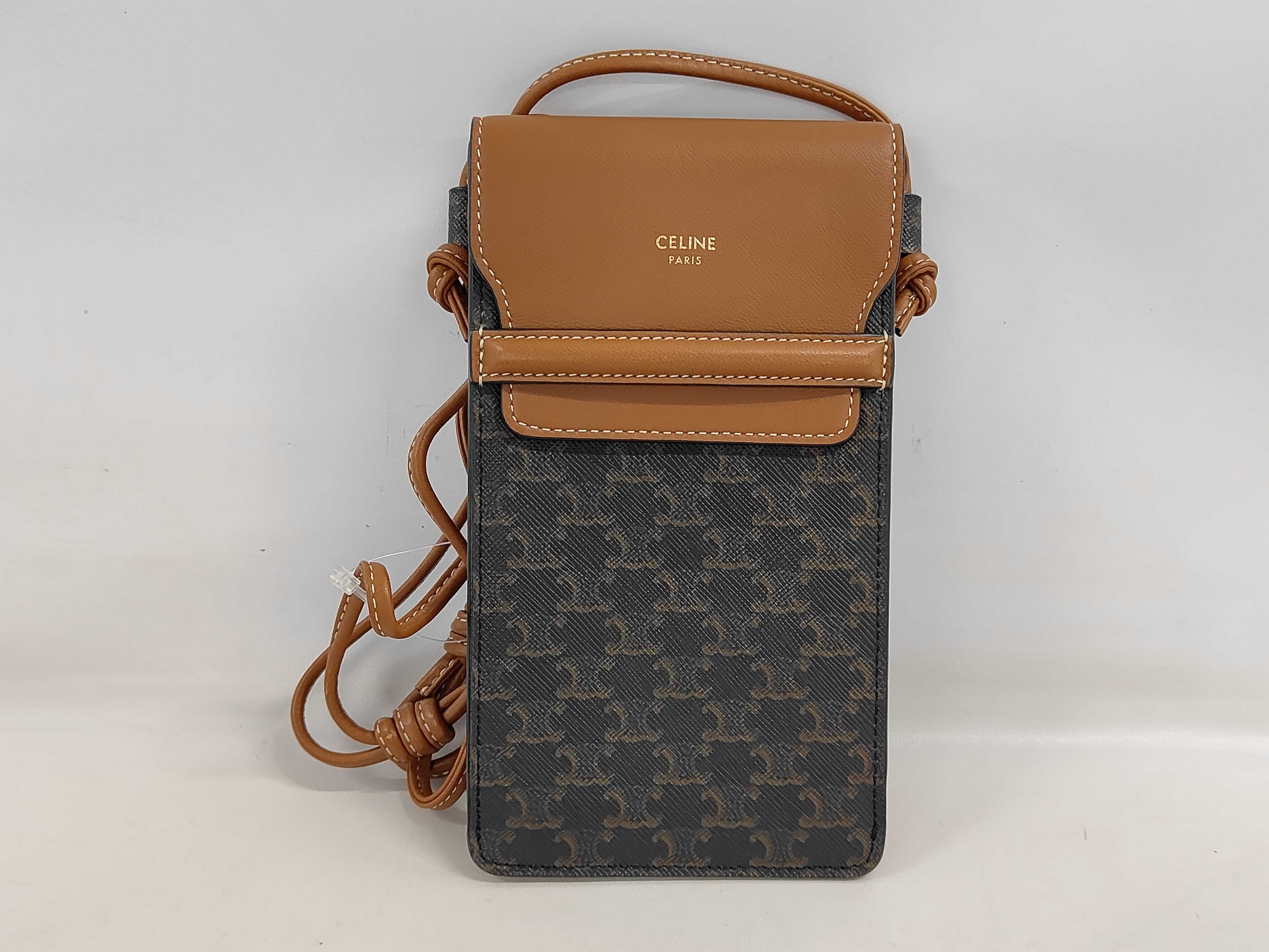 Triomphe Mobile Pouch Shoulder Bag