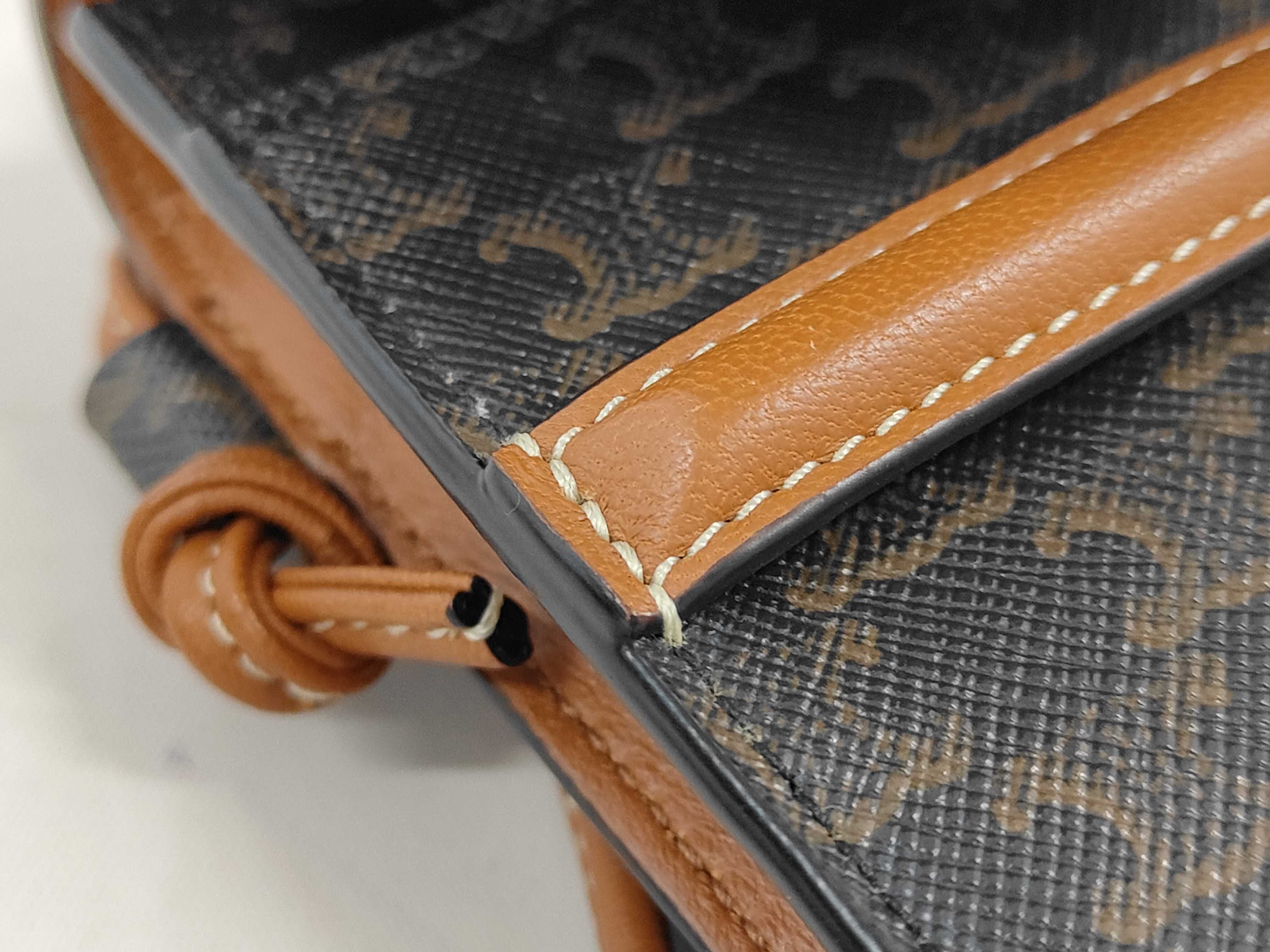 Triomphe Mobile Pouch Shoulder Bag — view 12