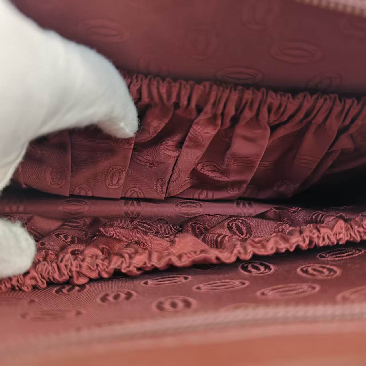 【*Shipped from: China*】Cartier Leather Clutch Bag Second Bag — view 7