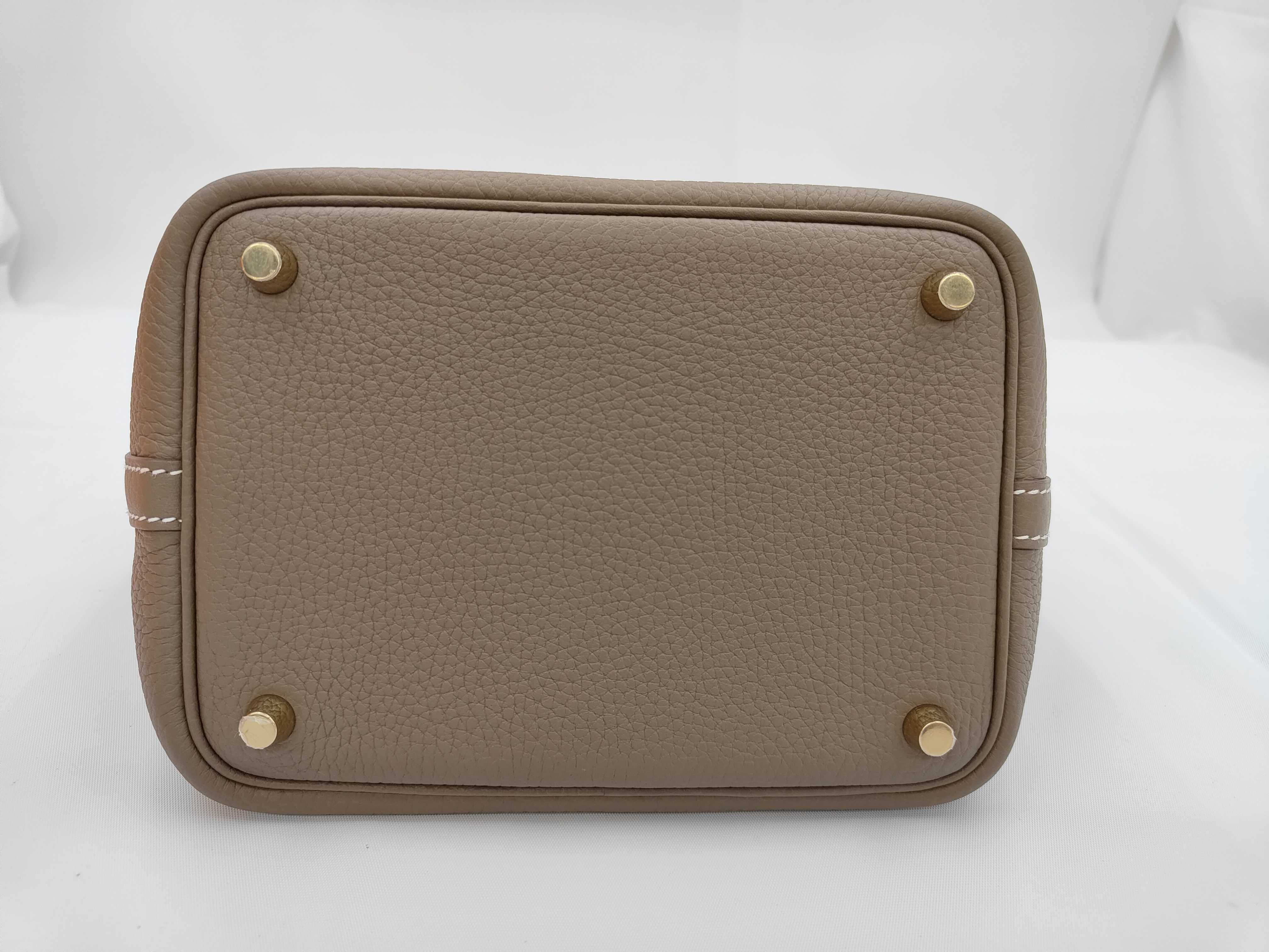 Picotin PM Etoupe G stamp handbag — view 5