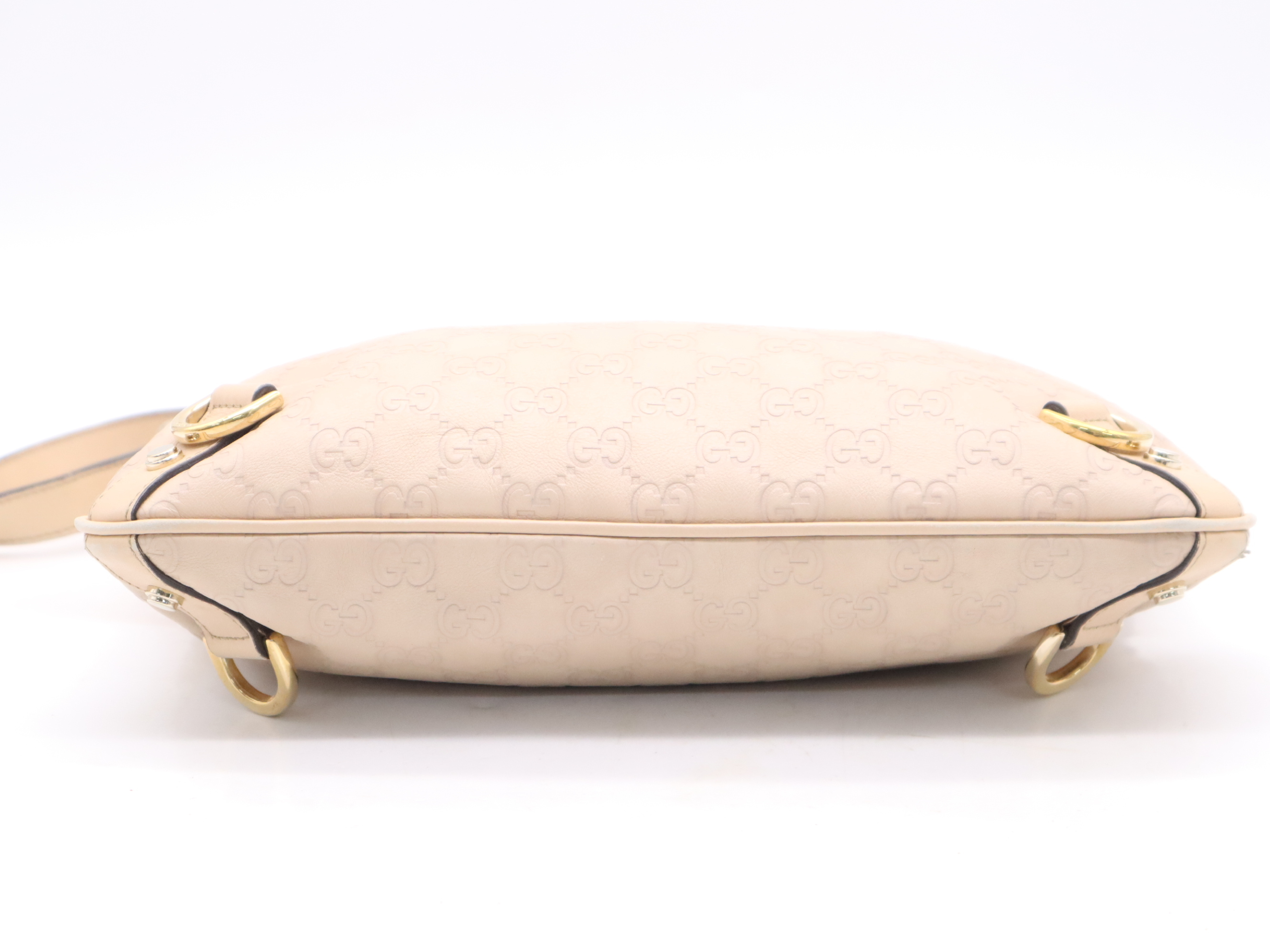 131326 GG Supreme GG Pattern Abbey Shoulder Bag with Dust Bag, Beige Shoulder Bag — view 4