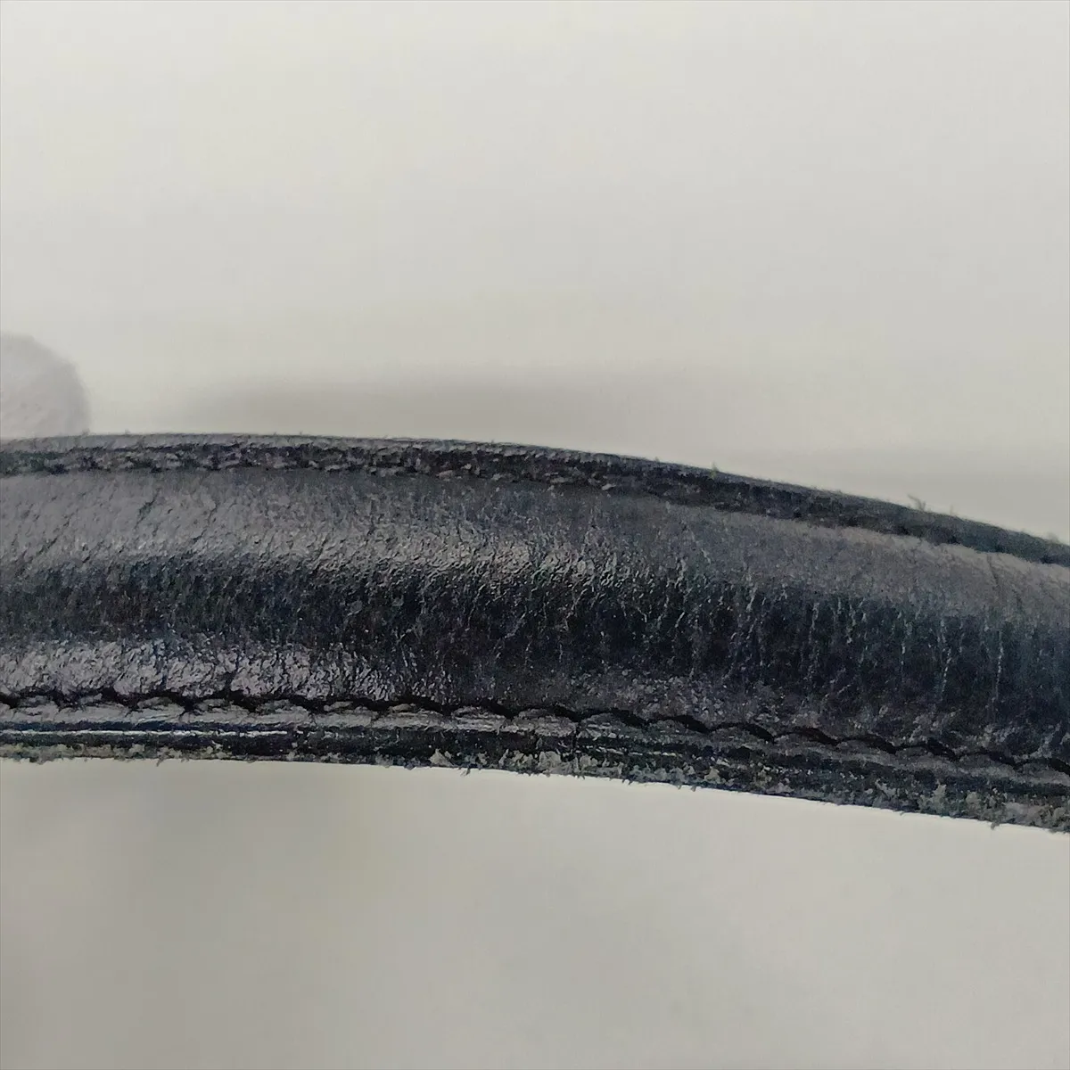 Hermès Victoria 40, Taurillon Clemence leather, Blue Nuit, silver hardware. (T: 2015) — view 14