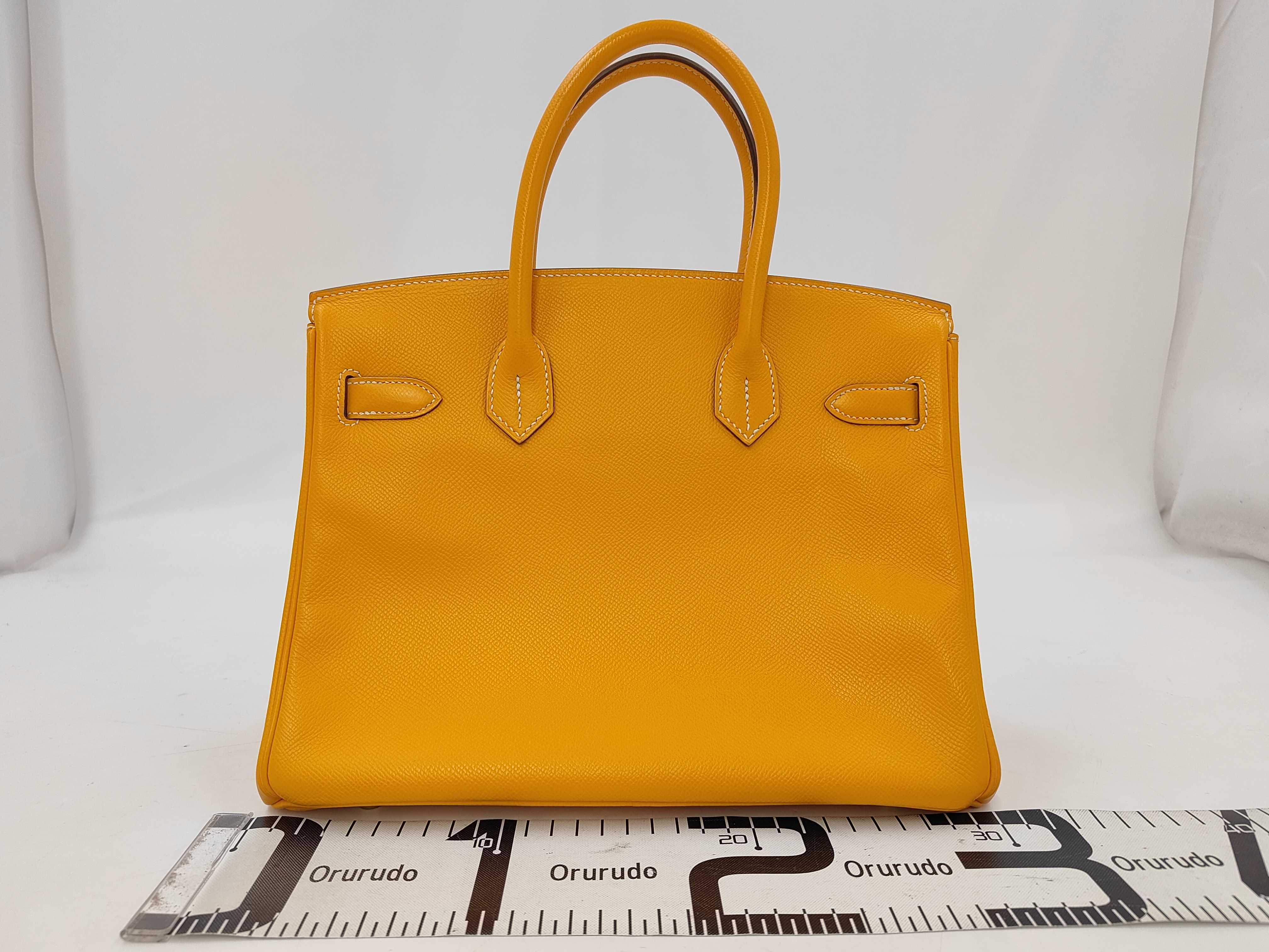 Birkin 30 Epsom Soleil Gold Hardware P Stamp Handbag — view 2