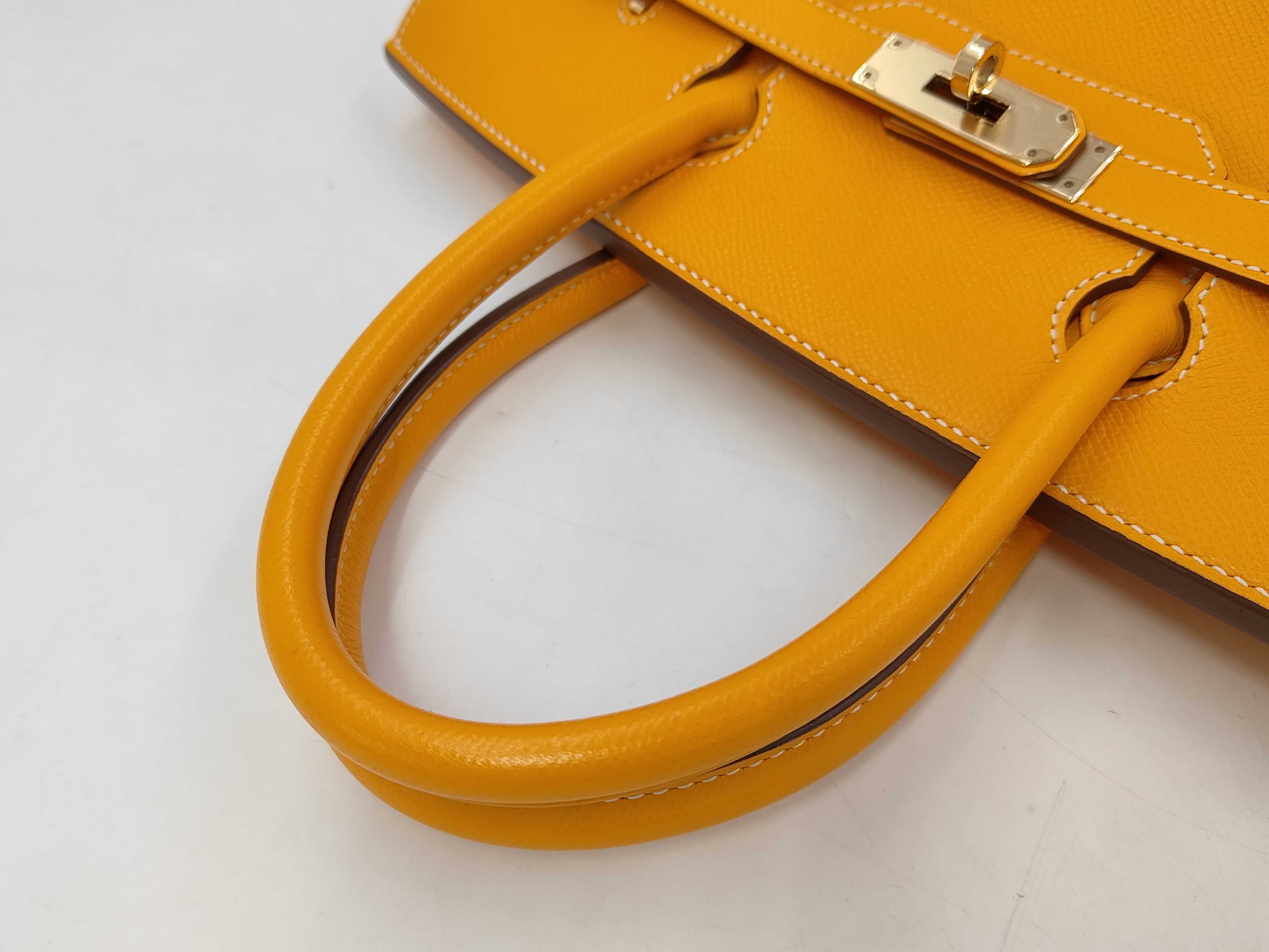 Birkin 30 Epsom Soleil Gold Hardware P Stamp Handbag — view 3