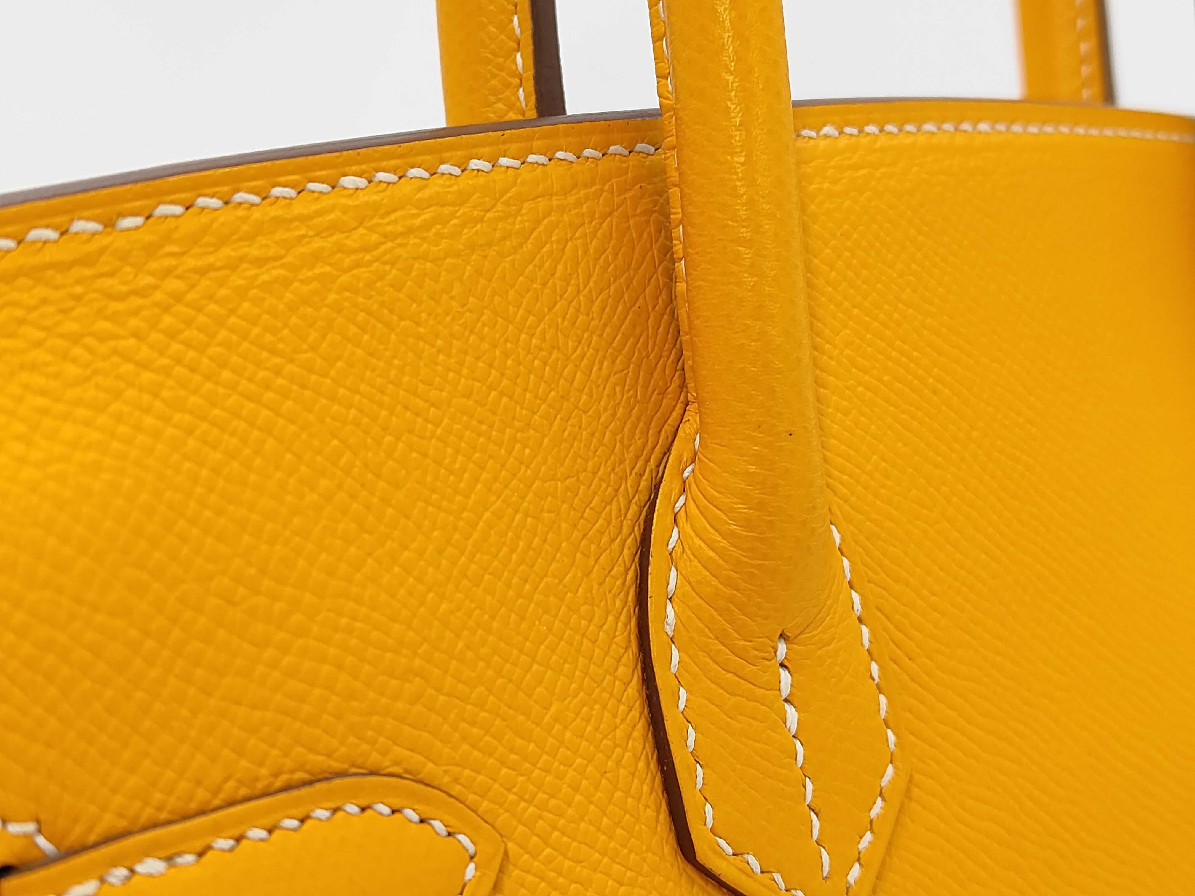 Birkin 30 Epsom Soleil Gold Hardware P Stamp Handbag — view 5
