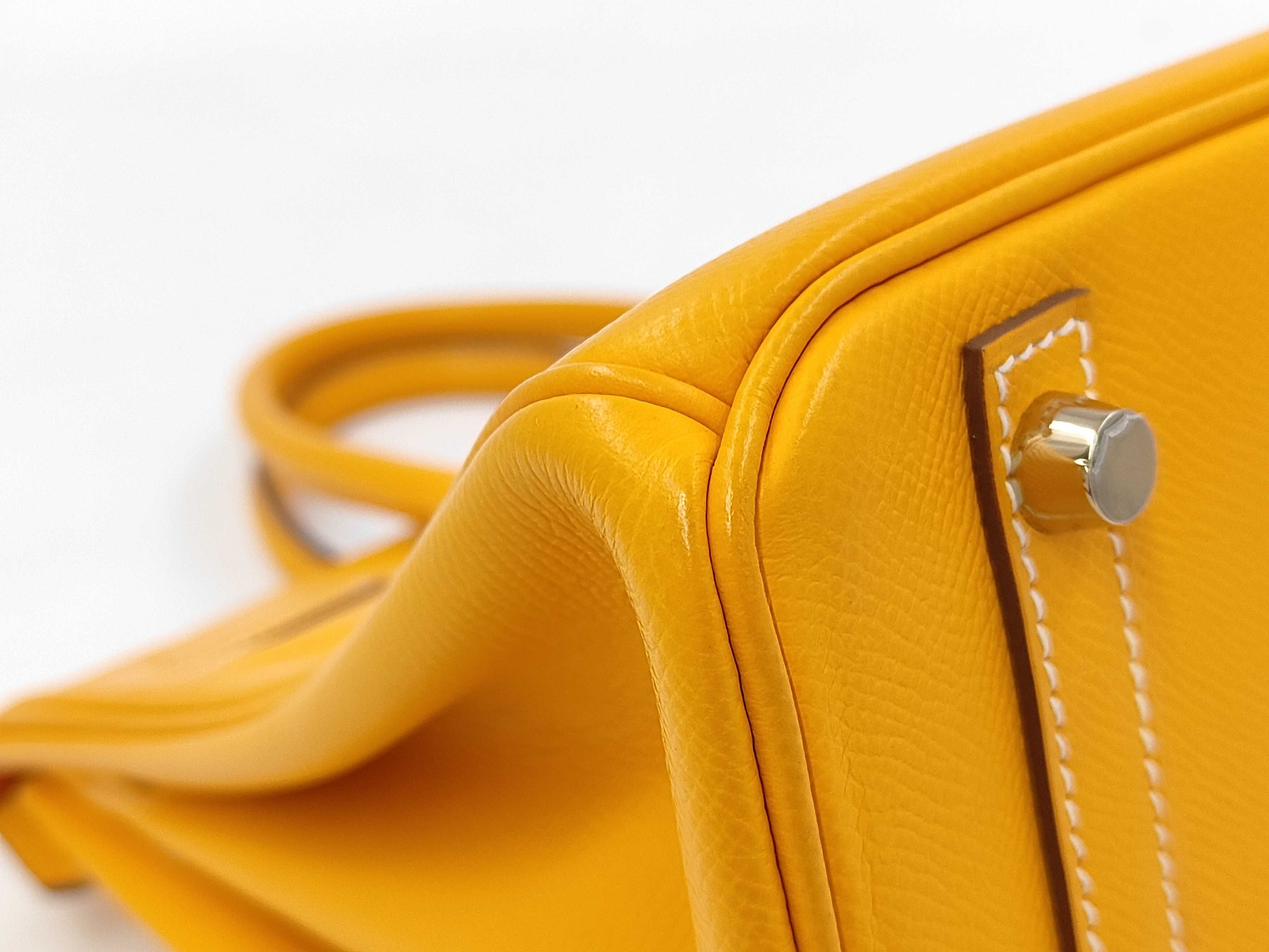 Birkin 30 Epsom Soleil Gold Hardware P Stamp Handbag — view 6