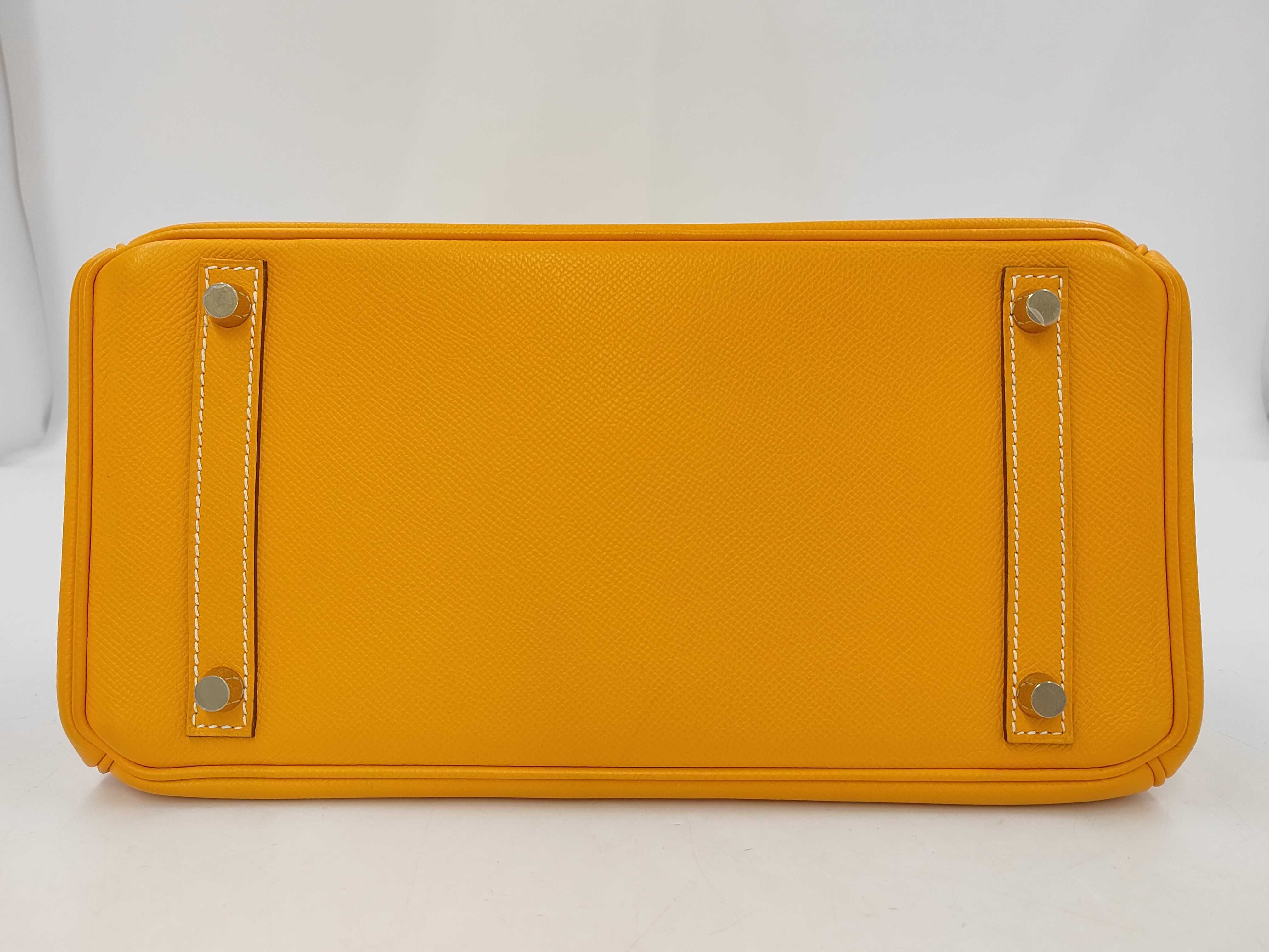 Birkin 30 Epsom Soleil Gold Hardware P Stamp Handbag — view 7
