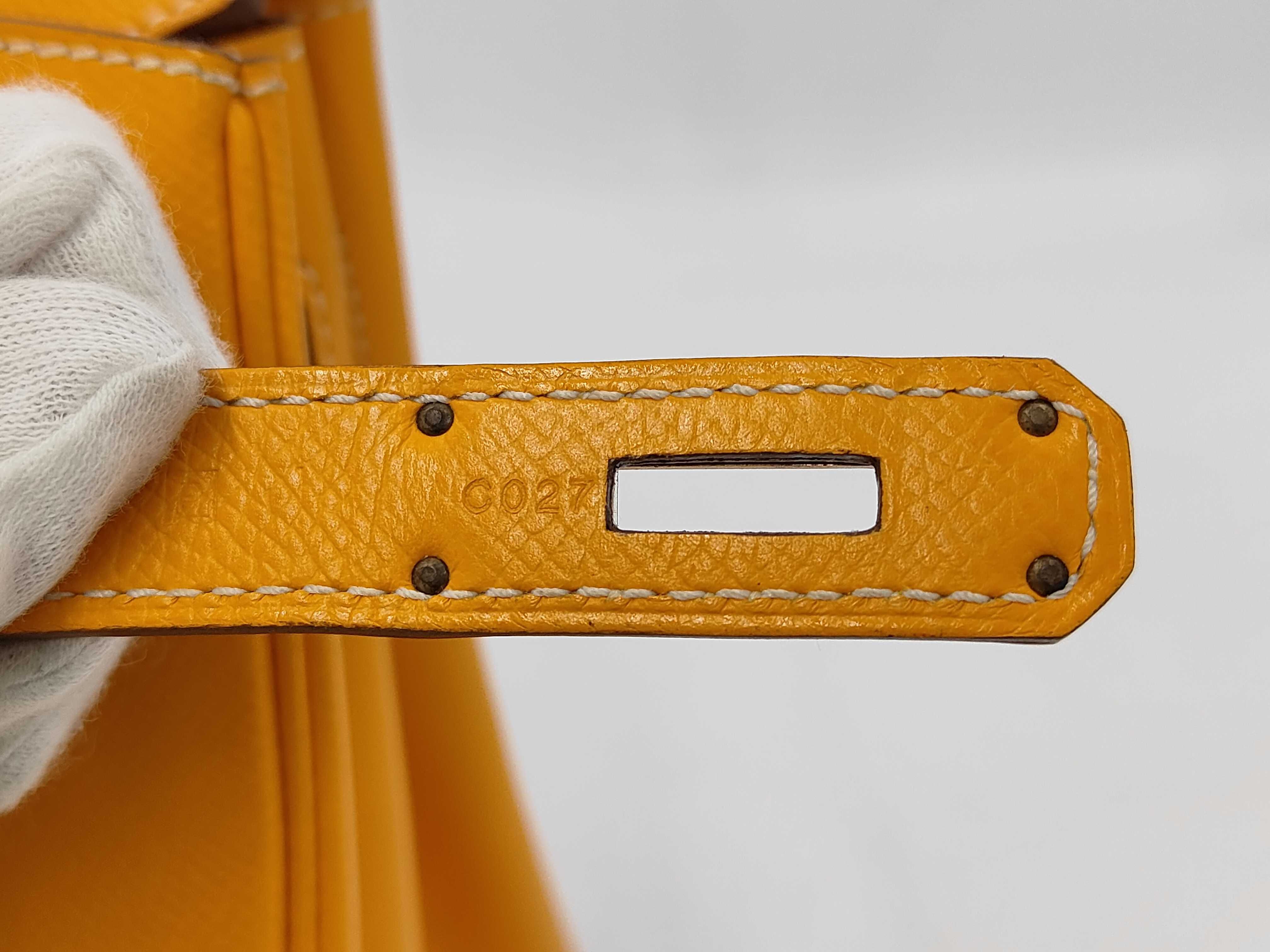 Birkin 30 Epsom Soleil Gold Hardware P Stamp Handbag — view 10