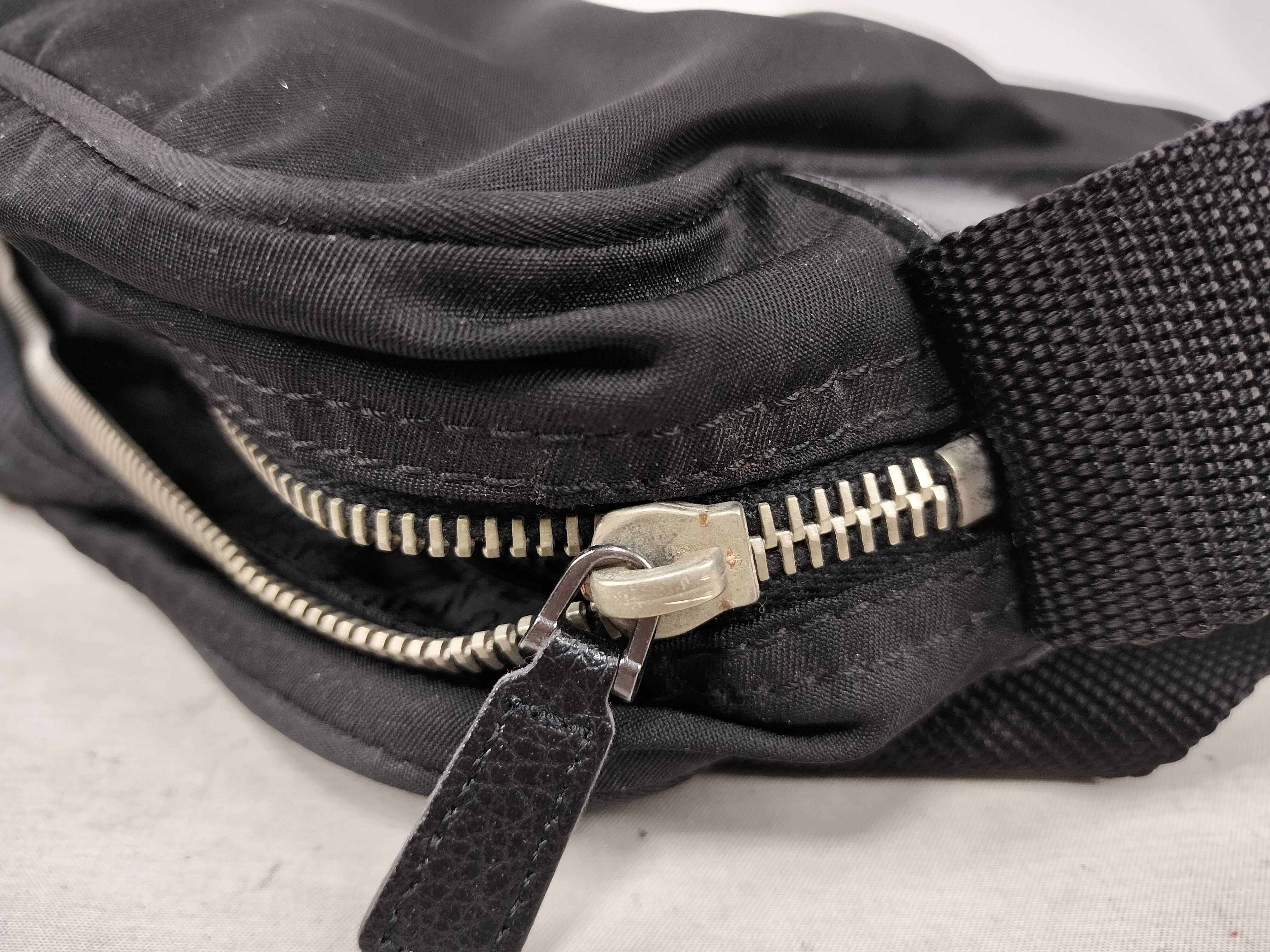 Nylon Prada Triangle Logo Nylon Shoulder Bag White Tag 59 Shoulder Bag — view 13
