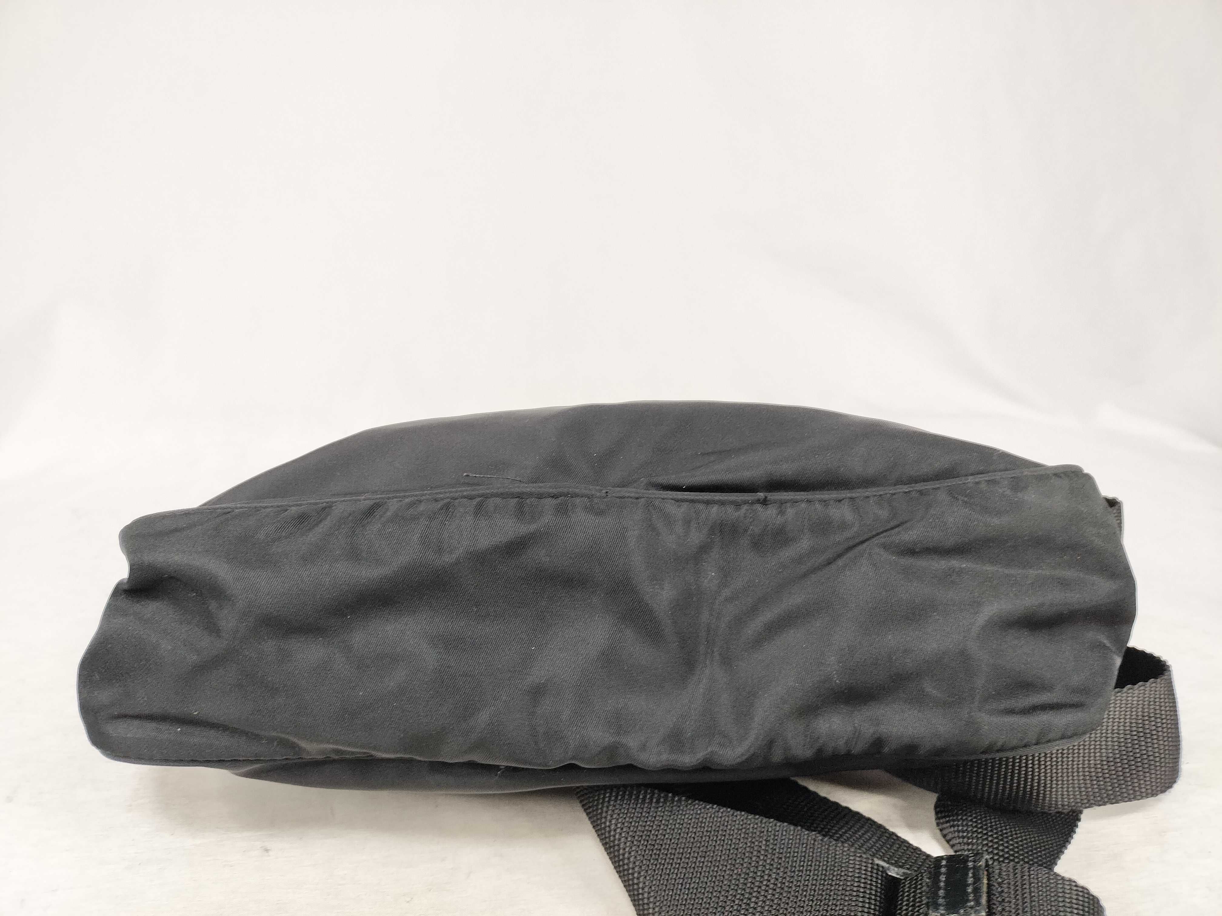 Nylon Prada Triangle Logo Nylon Shoulder Bag White Tag 59 Shoulder Bag — view 8