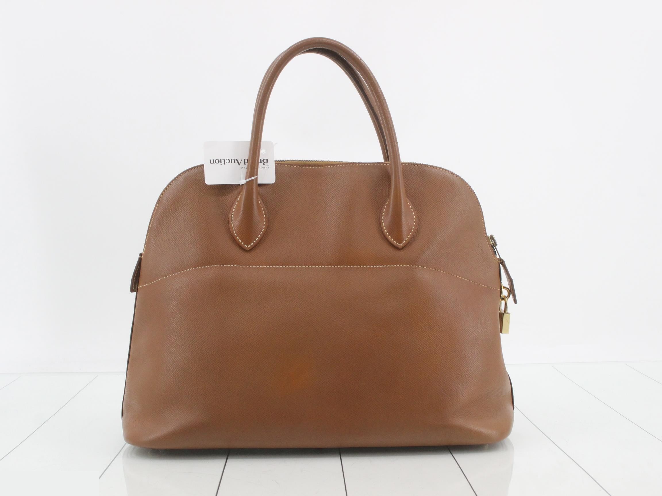 Bolide Gold 2-Way Handbag with Gold Hardware — view 3