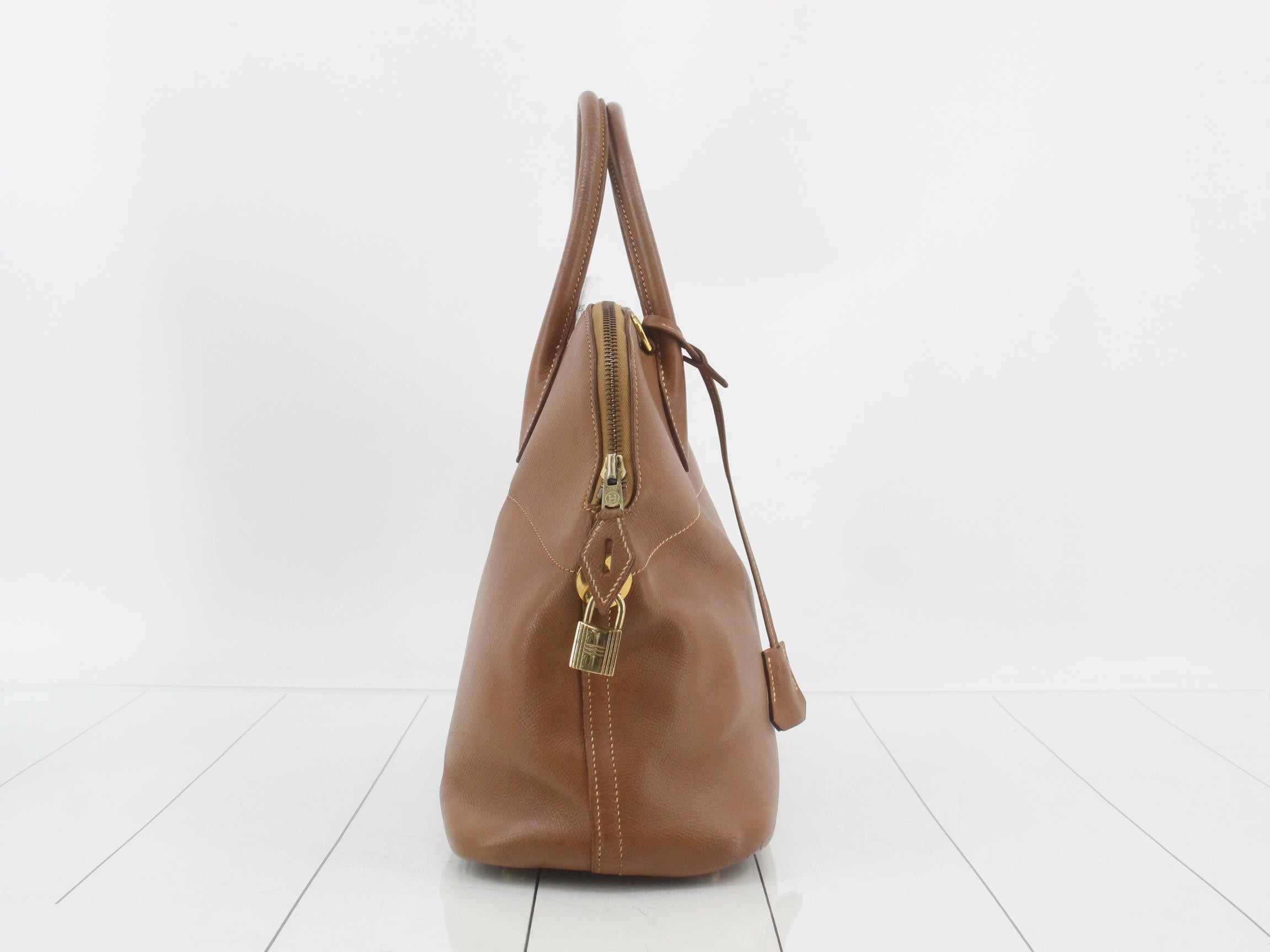 Bolide Gold 2-Way Handbag with Gold Hardware — view 5