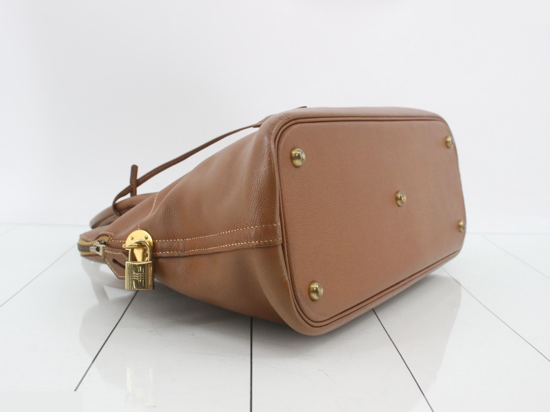 Bolide Gold 2-Way Handbag with Gold Hardware — view 6