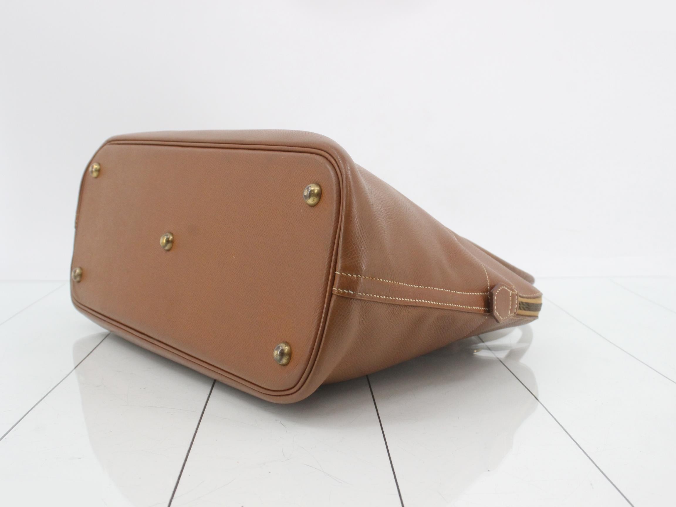 Bolide Gold 2-Way Handbag with Gold Hardware — view 7