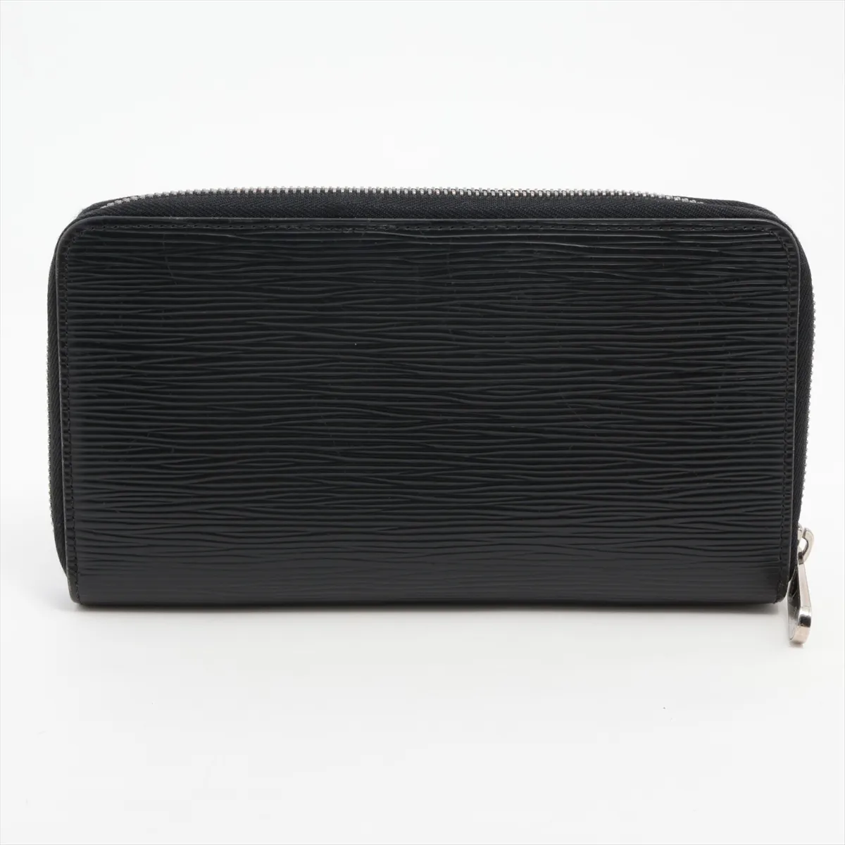 Epi Zippy Organizer M60632 SN3067 Noir Round Zip Wallet with Initials — view 2