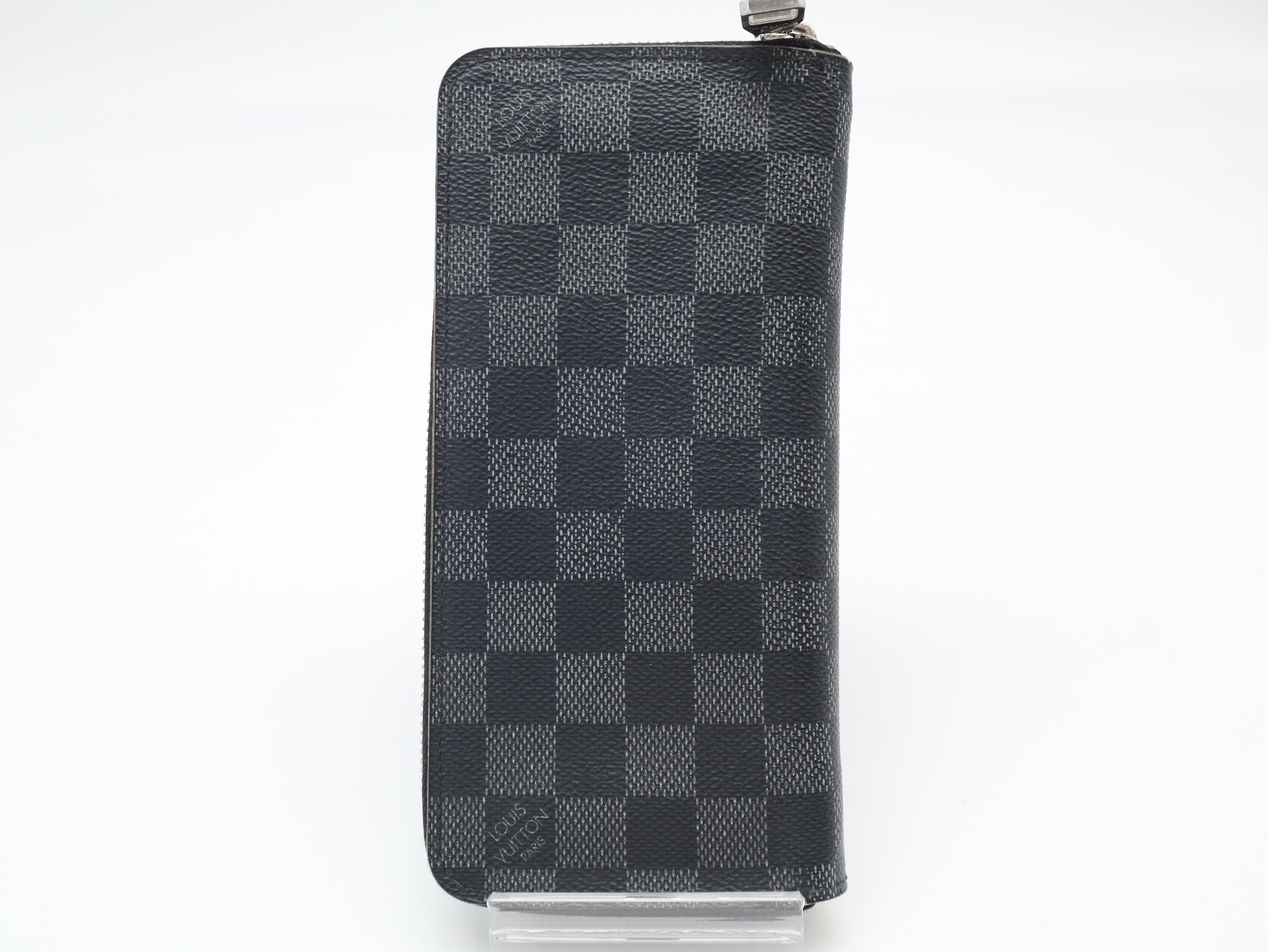 N60078 Damier Graphite Stripe Zippy Wallet Vertical — view 2