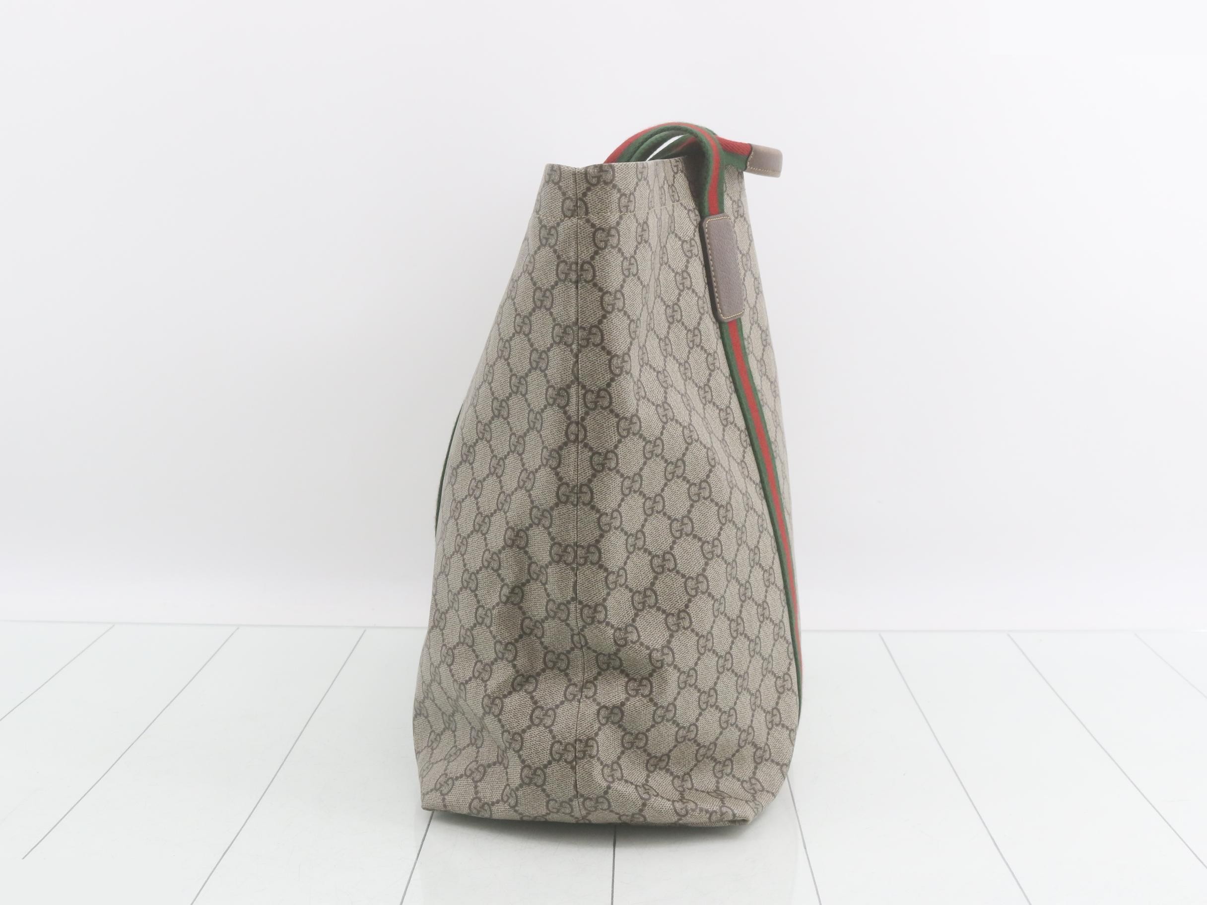 GG Supreme GG Tender Medium Tote, Sherry Brown, W41cm — view 4
