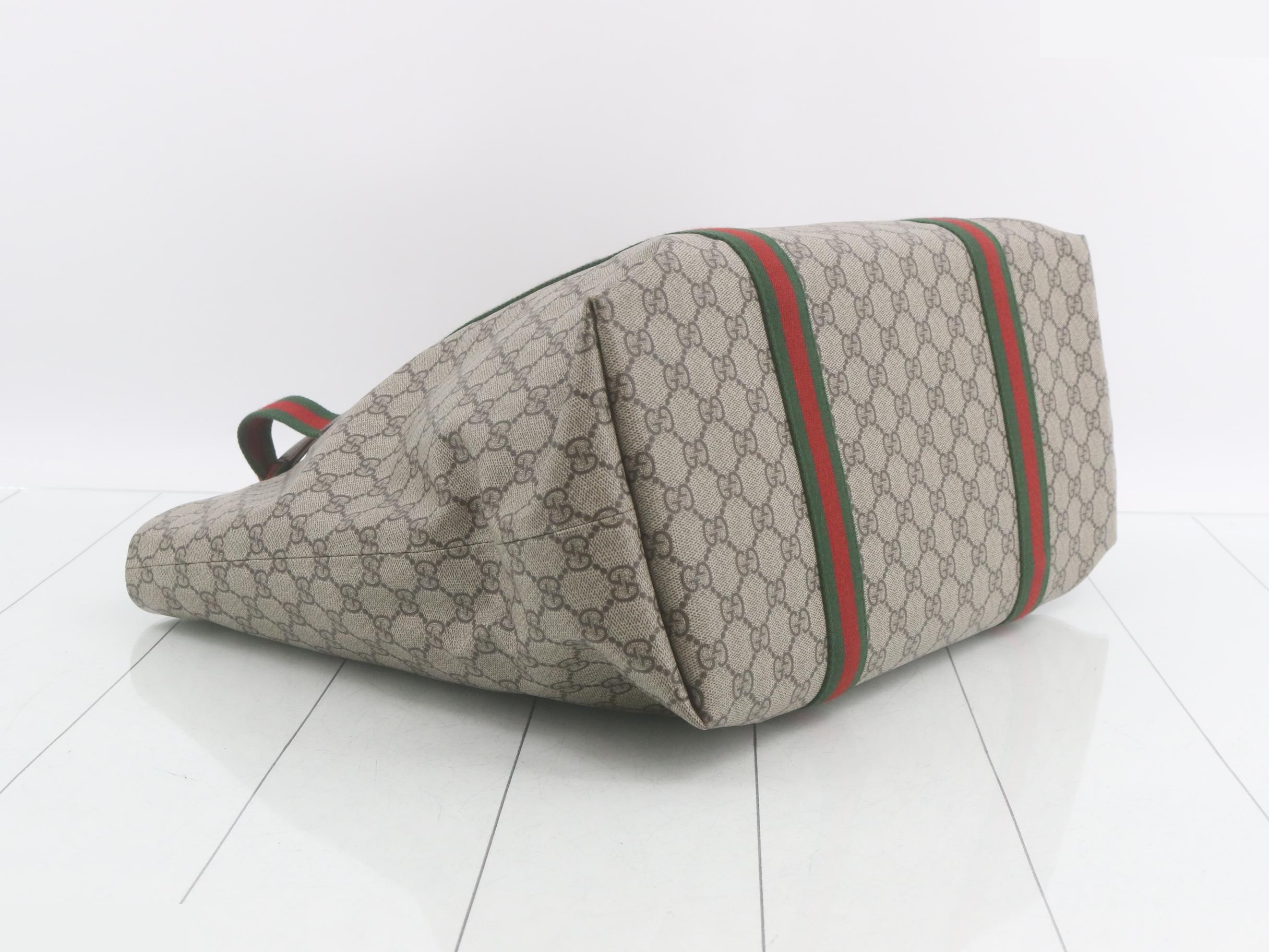 GG Supreme GG Tender Medium Tote, Sherry Brown, W41cm — view 5