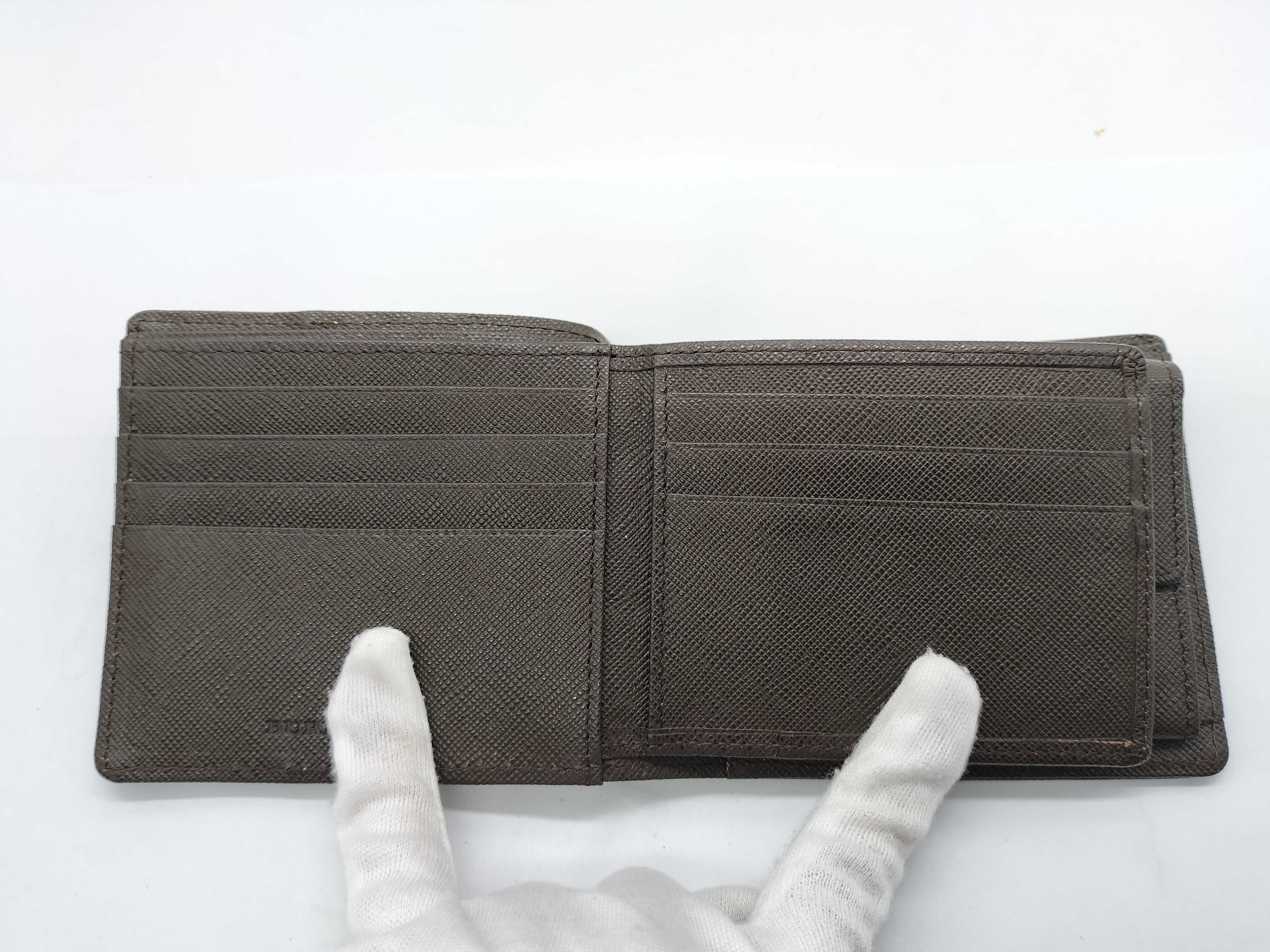 Nova Check Folding Wallet Beige x Brown — view 4